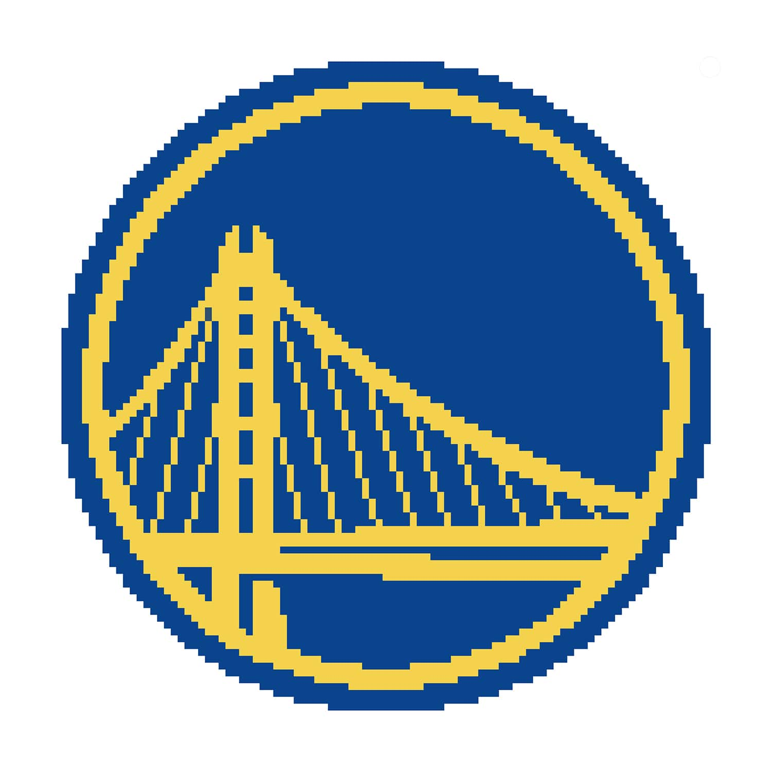 Camelot&#xAE; Dots Intermediate NBA Golden State Warriors Diamond Painting Kit