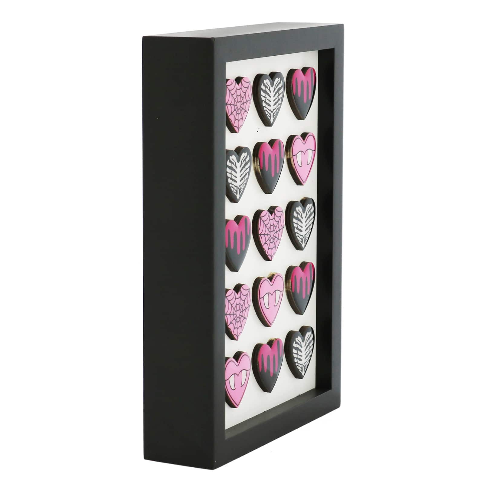 8&#x22; Hearts Block Tabletop D&#xE9;cor by Ashland&#xAE;