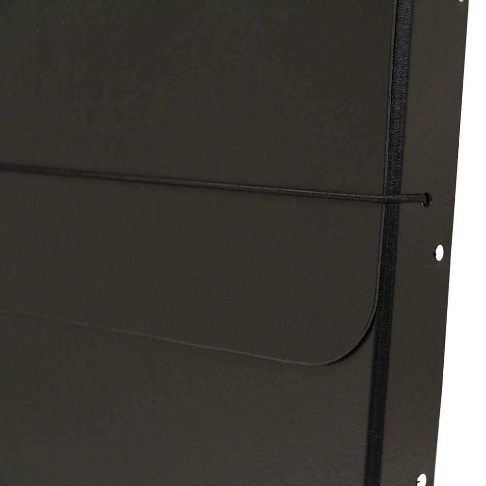 JAM Paper Strong Thick Portfolio Carrying Case with Elastic Band Closure