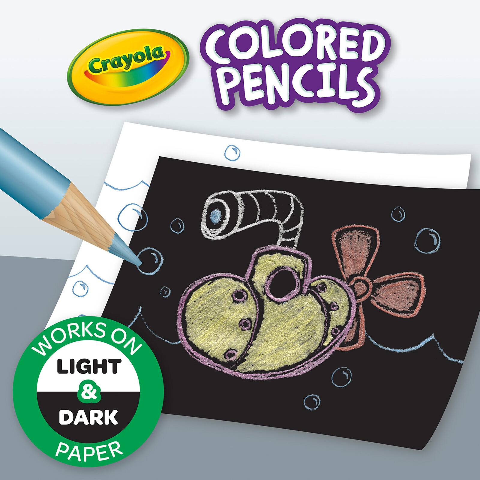 Crayola&#xAE; Metallic Colored Pencils, 6 Packs of 8