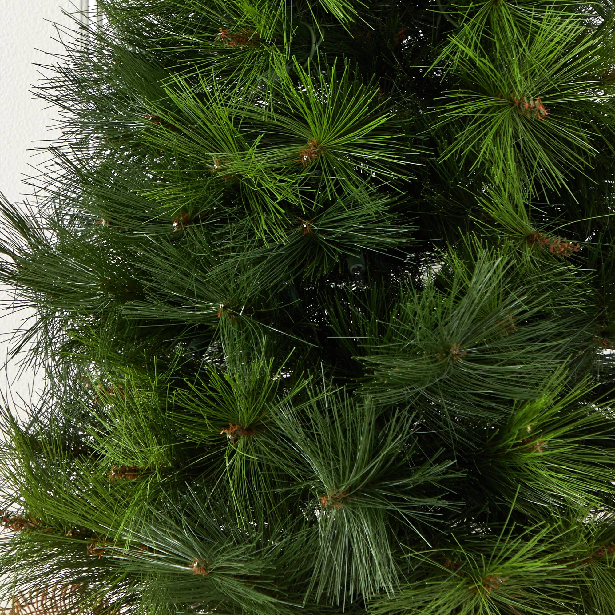 3ft. Pre-Lit Artificial Christmas Tree, Clear Lights