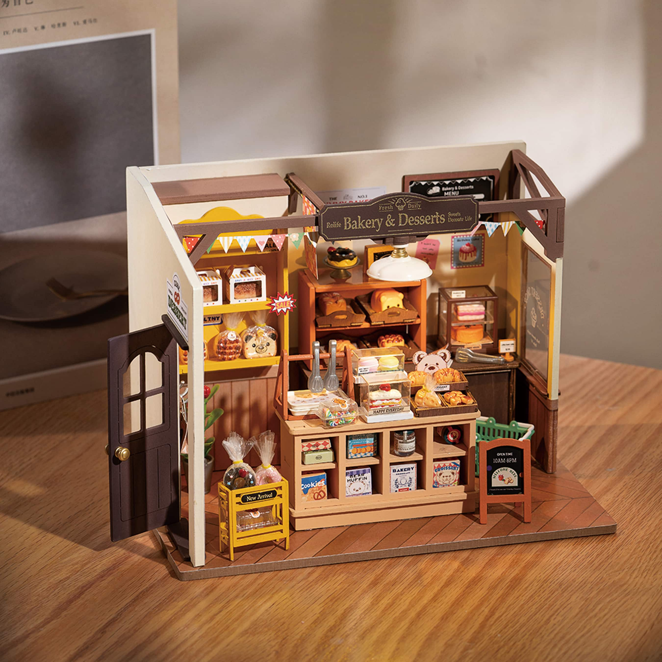 Rolife Becka&#x27;s Baking House DIY Miniature House Kit