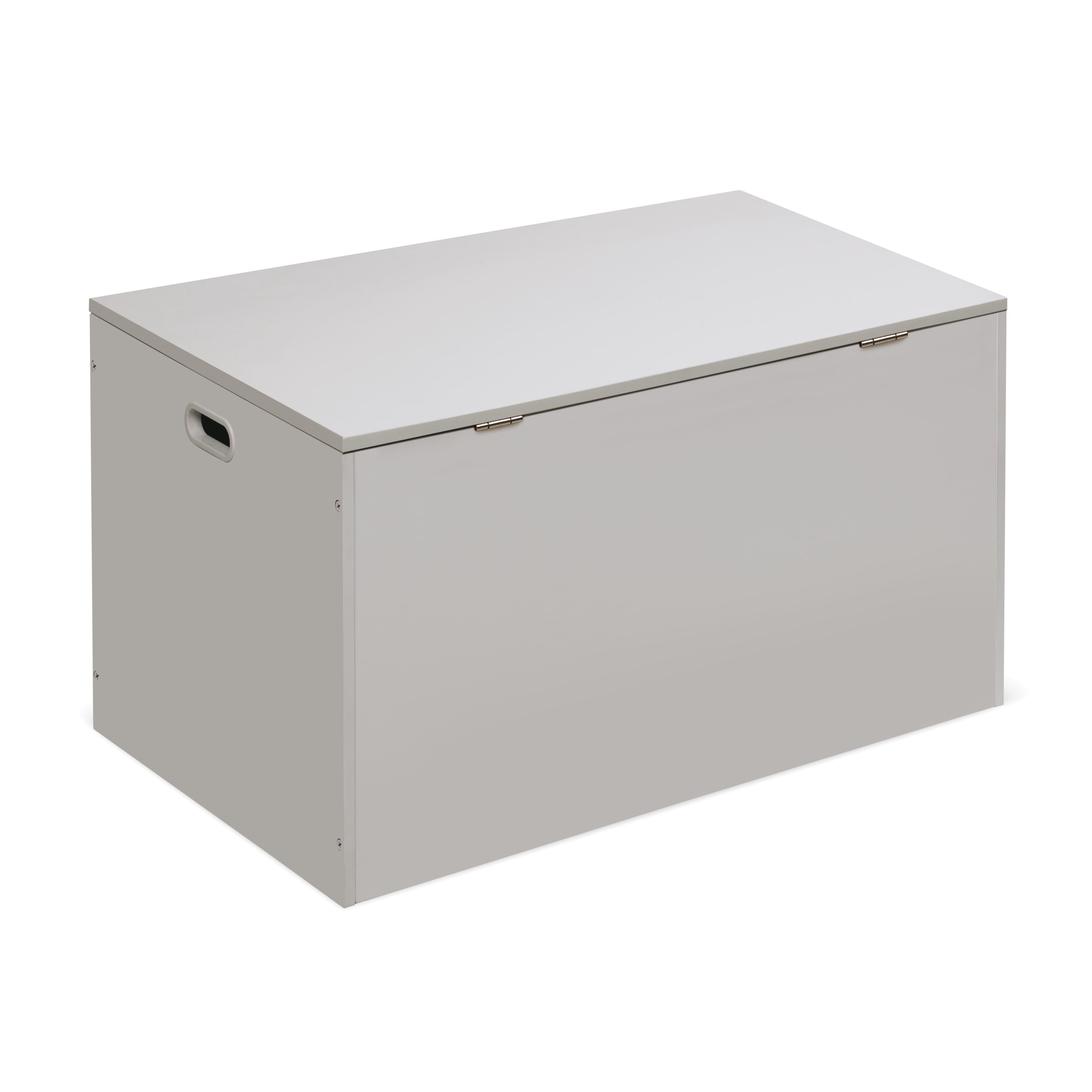 Badger Basket White Flat Bench Top Toy &#x26; Storage Box