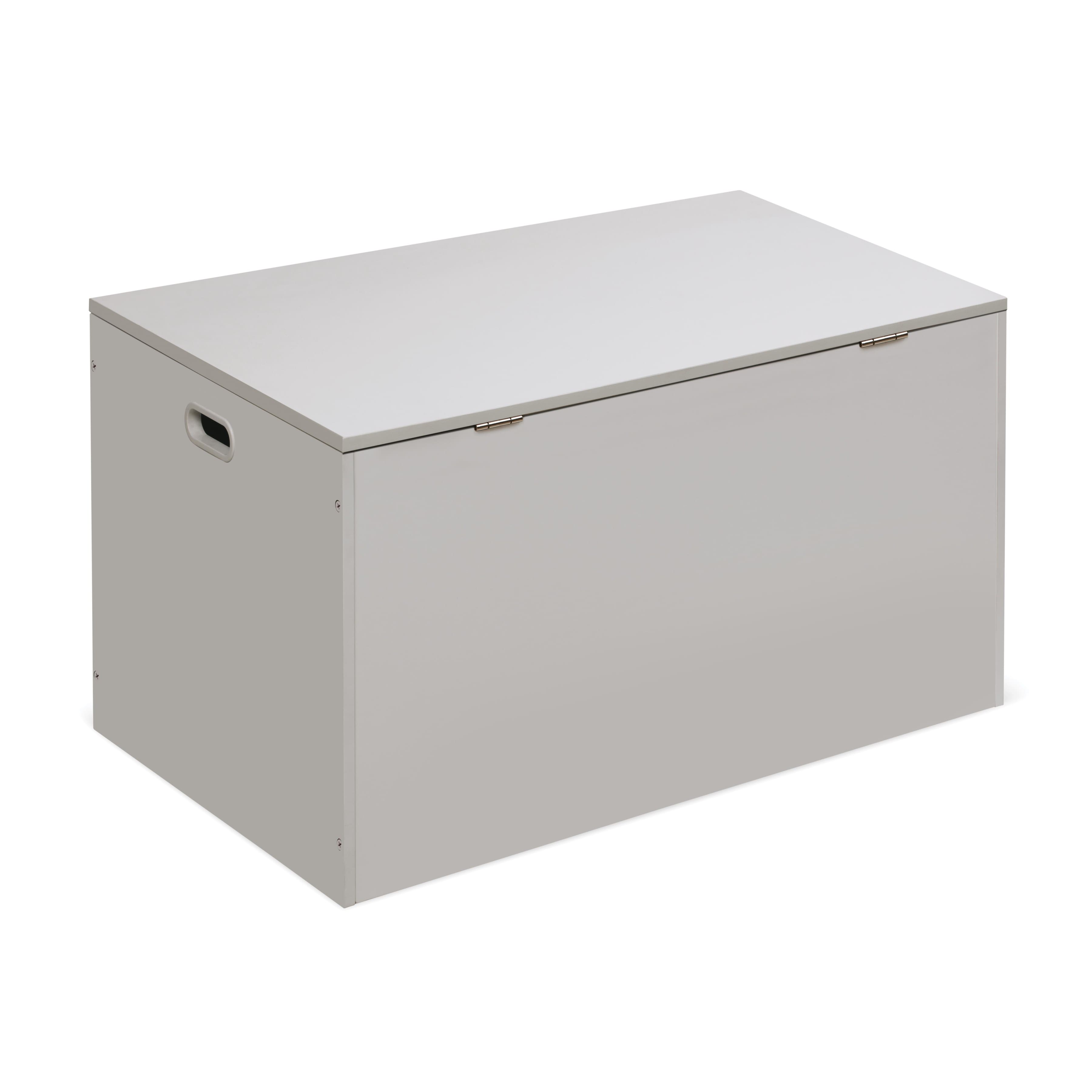 Badger Basket White Flat Bench Top Toy & Storage Box