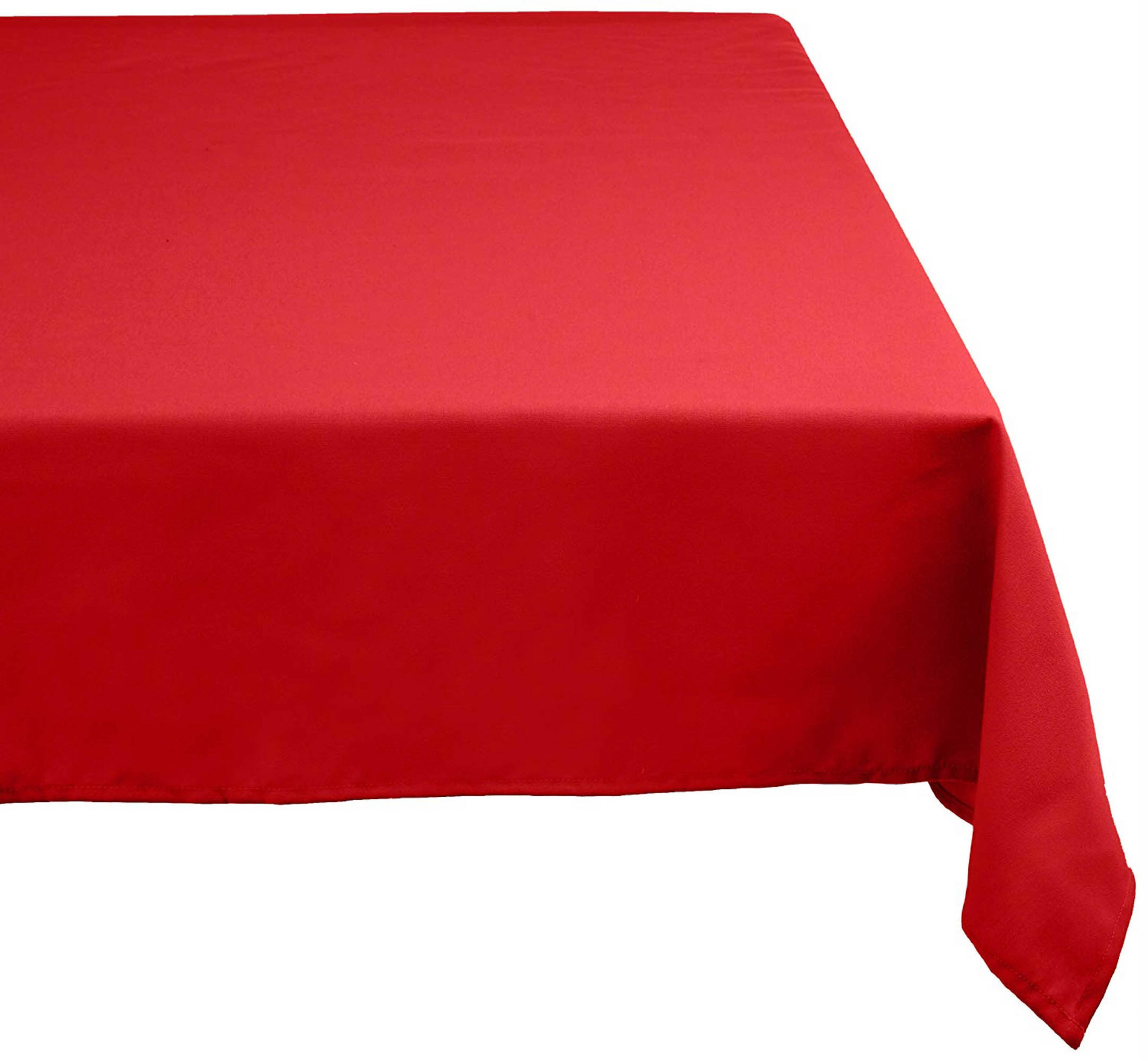 DII&#xAE; Red Polyester Tablecloth 52x70