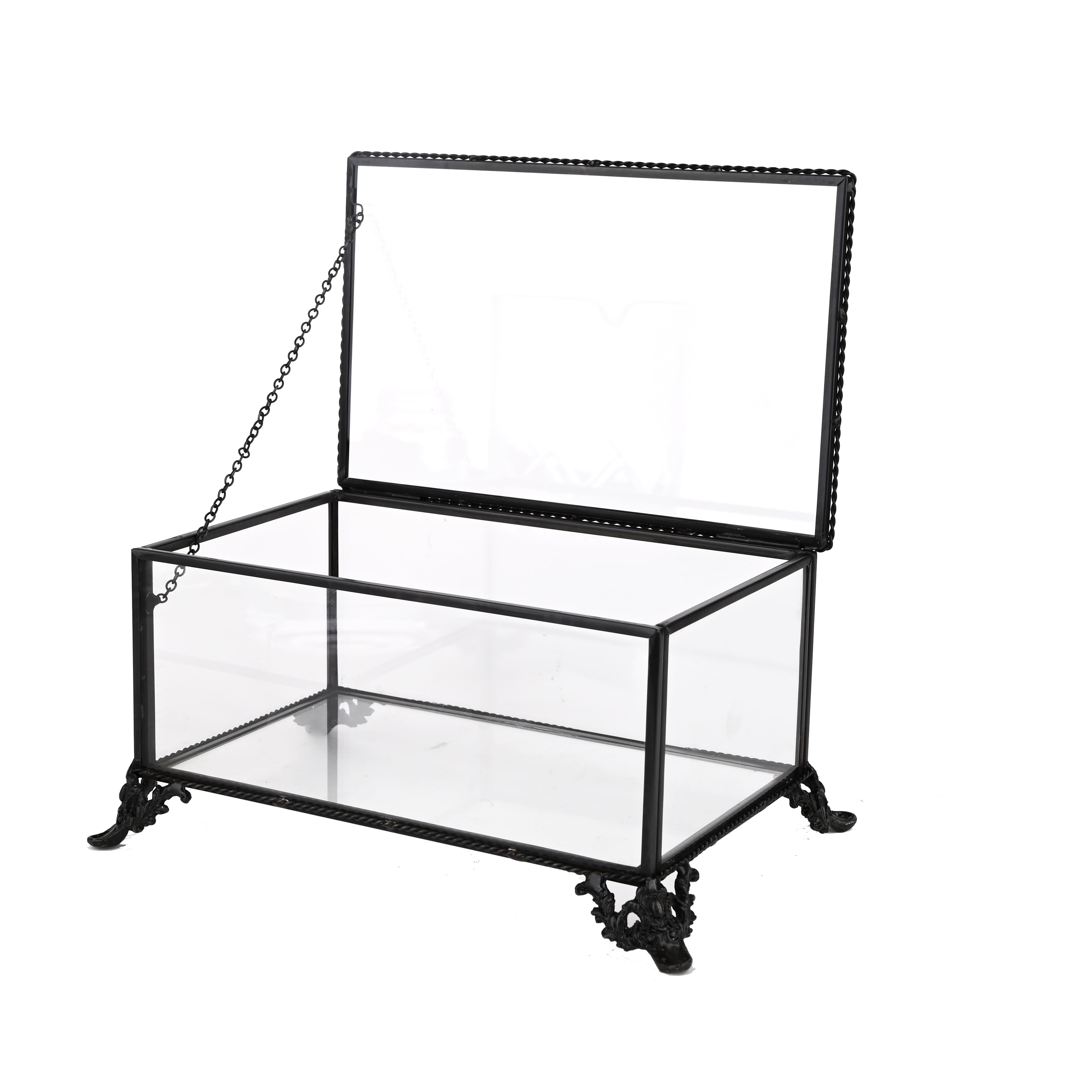 7.25" x 4.25" Glass Trinket Box by Ashland®