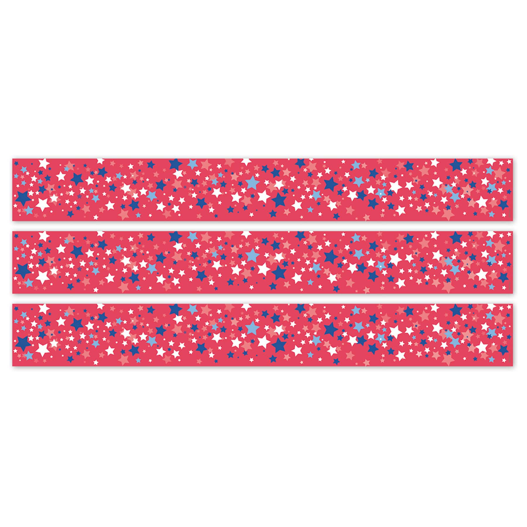Creative Teaching Press® Core Décor Patriotic Stars EZ Border, 48ft. Per Pack, 3 packs