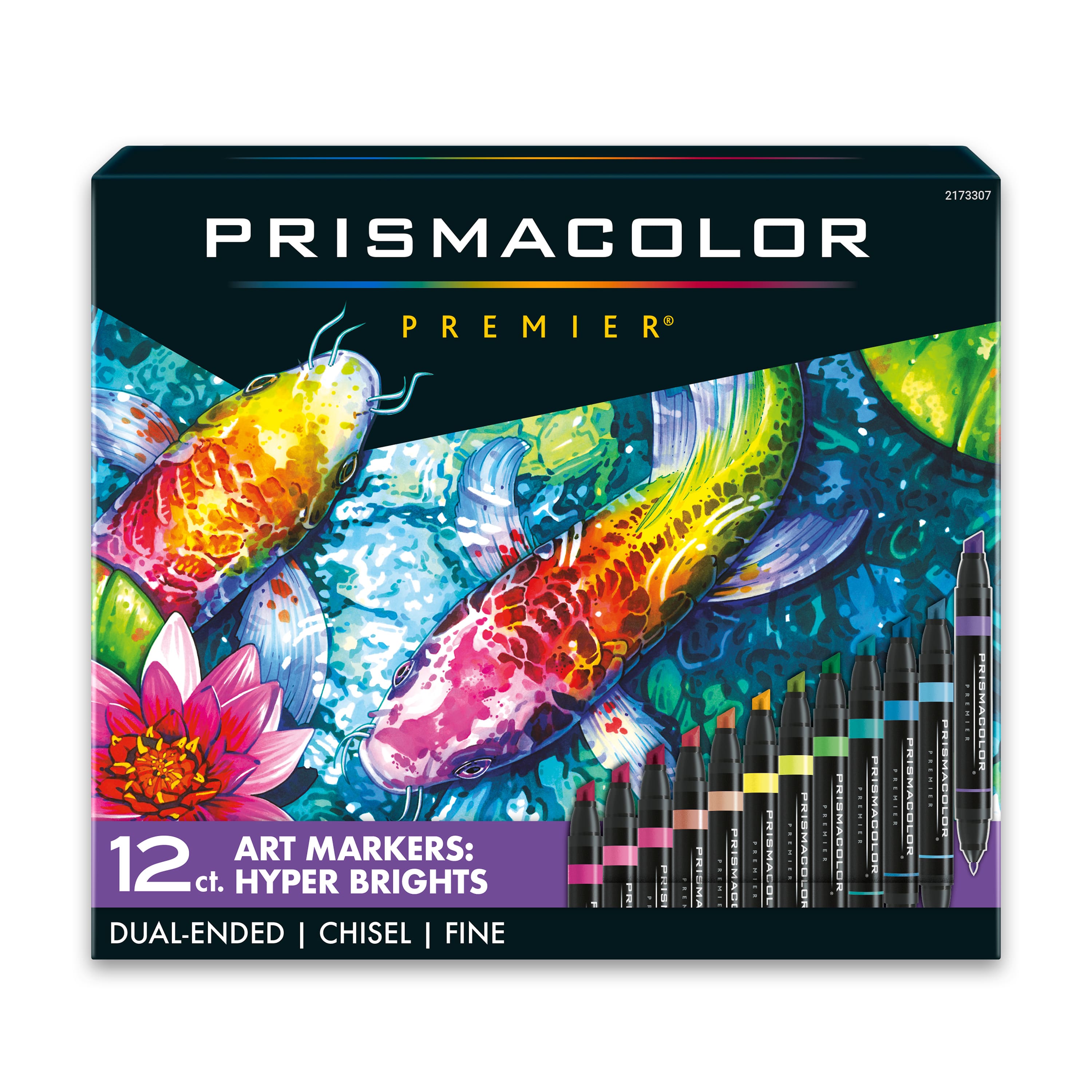 Prismacolor&#xAE; Premier&#xAE; Hyper Brights Dual-Ended Art Markers, 12ct.