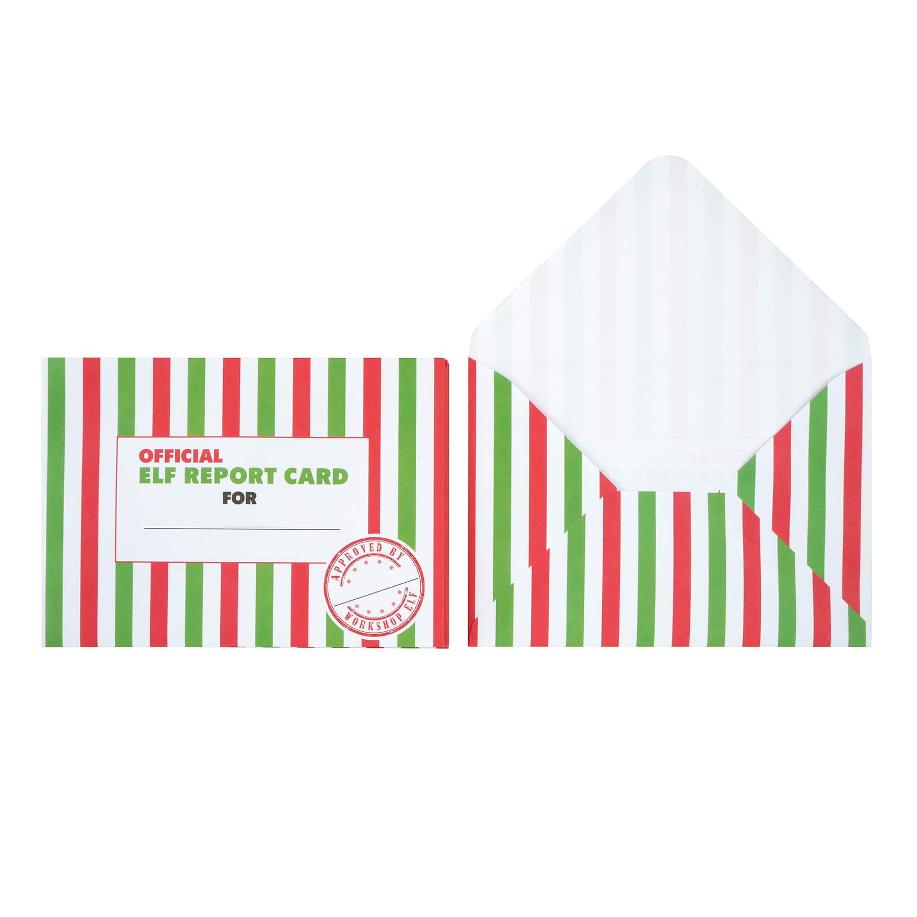 Elf Report Card Stationary Kit by Creatology&#x2122;
