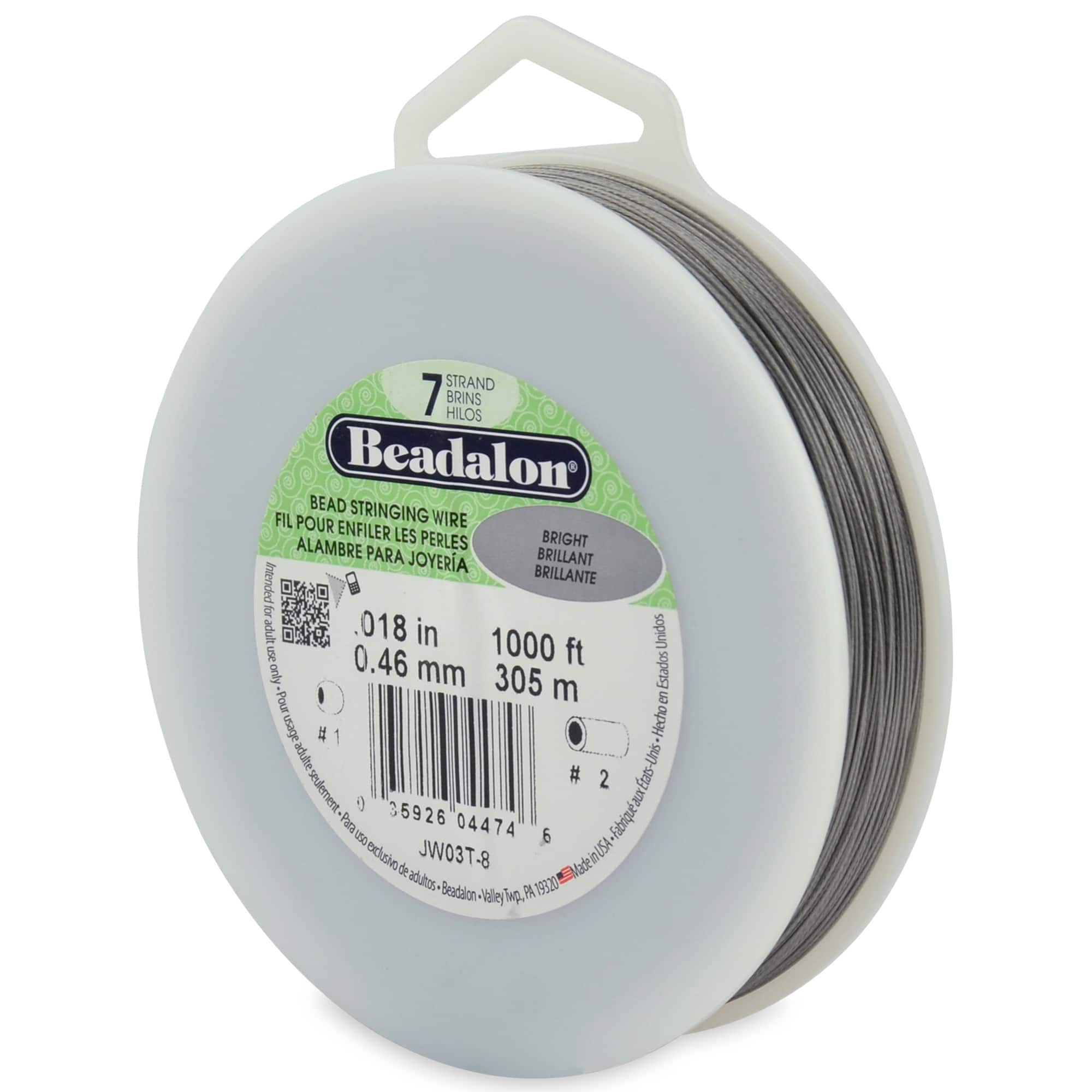 Beadalon&#xAE; 7 Strand Bead Stringing Wire, 46mm