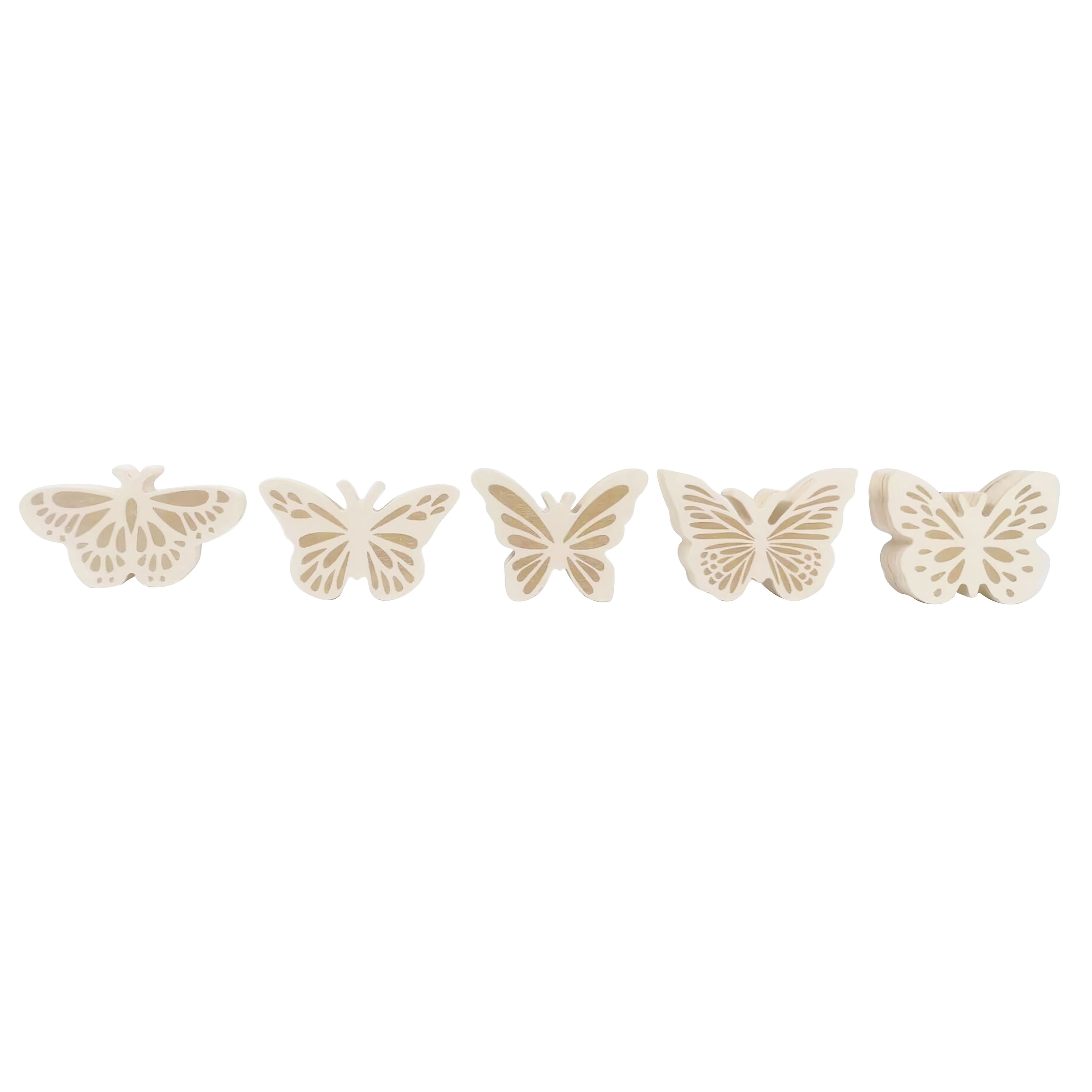 3.5&#x22; Butterfly DIY Wood D&#xE9;cor by Make Market&#xAE;