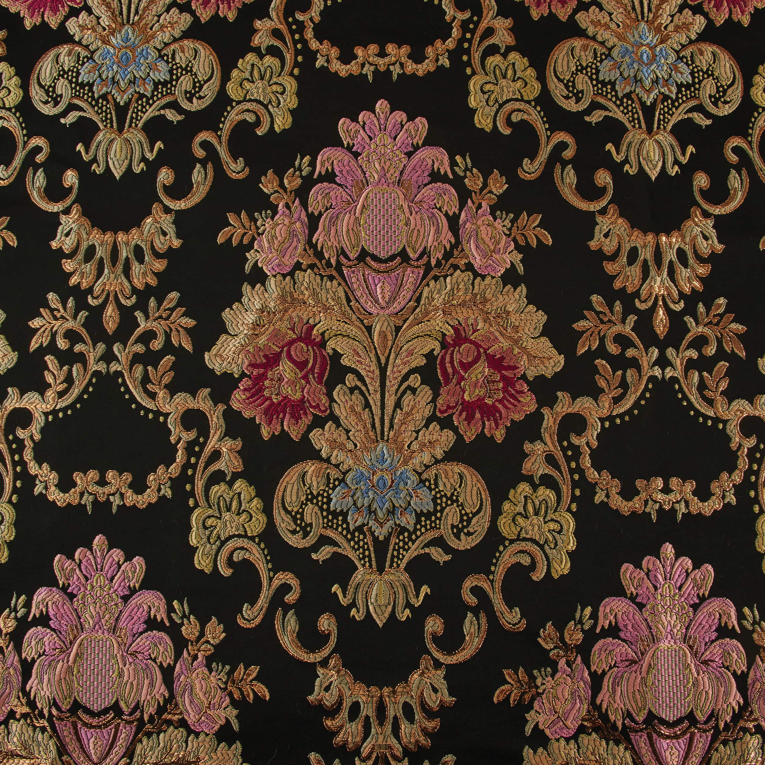 Cosplay by Yaya Han Metallic Floral Damask Brocade Fabric