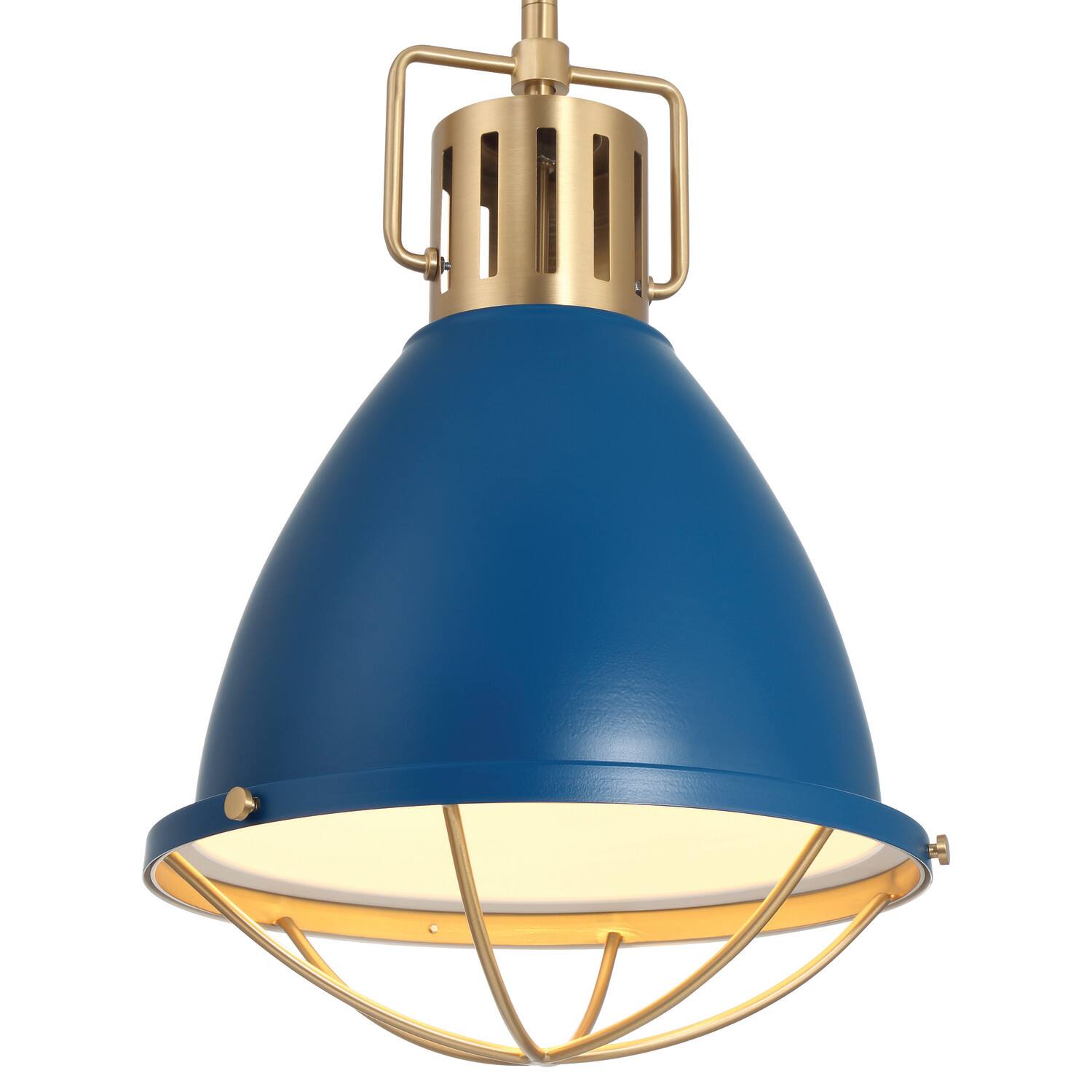 Hello Honey&#xAE; Kent Industrial Oversized Caged Metal Ceiling Light