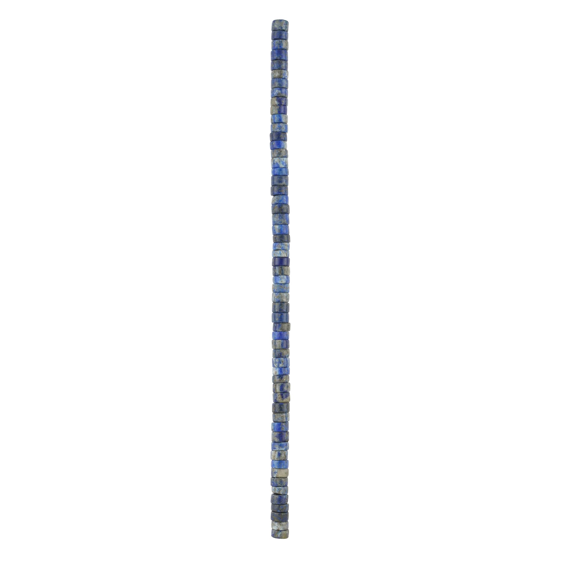 12 Pack: Blue Dyed Lapis Heishi Beads by Bead Landing™