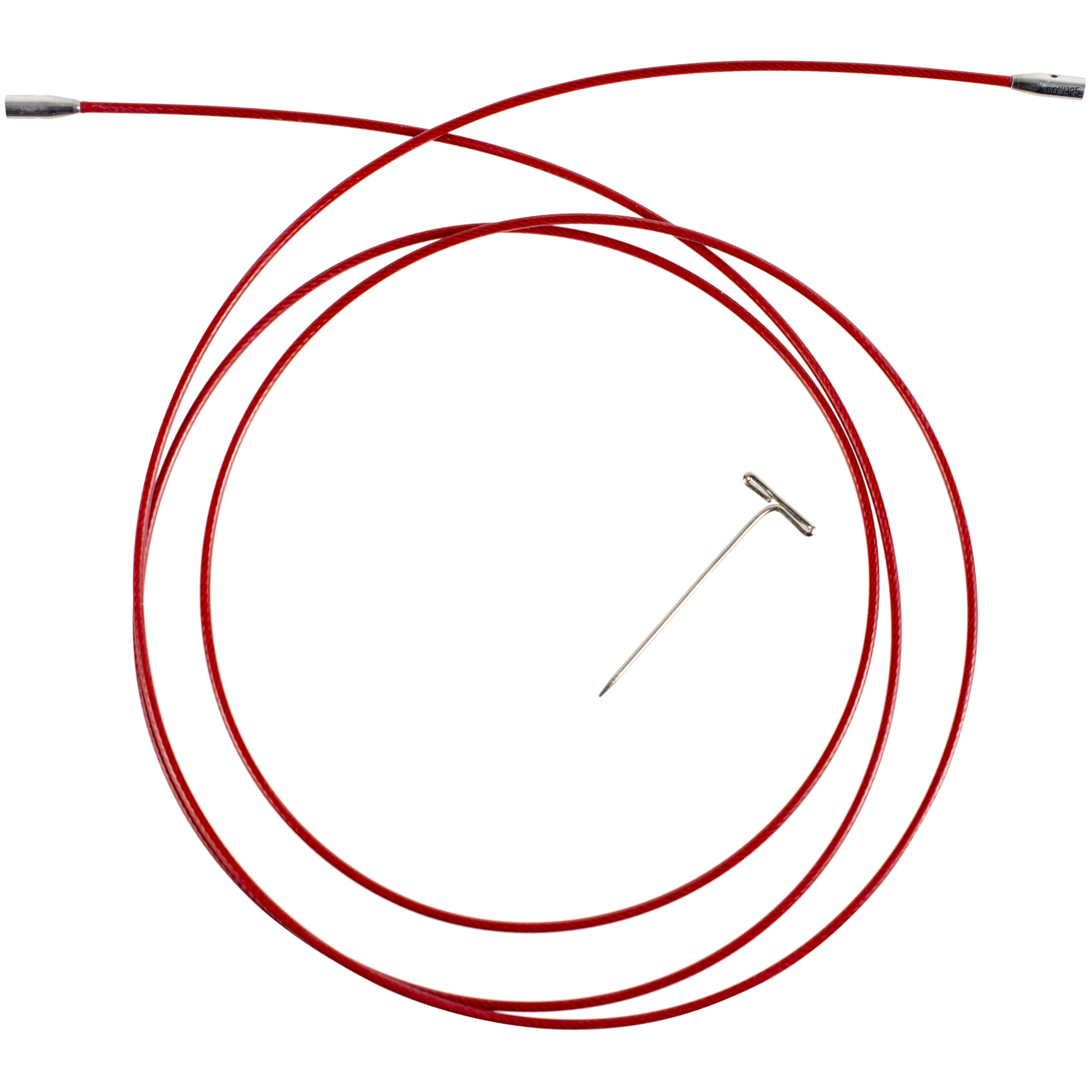 ChiaoGoo TWIST™ 50" Red Lace Interchangeable Cables
