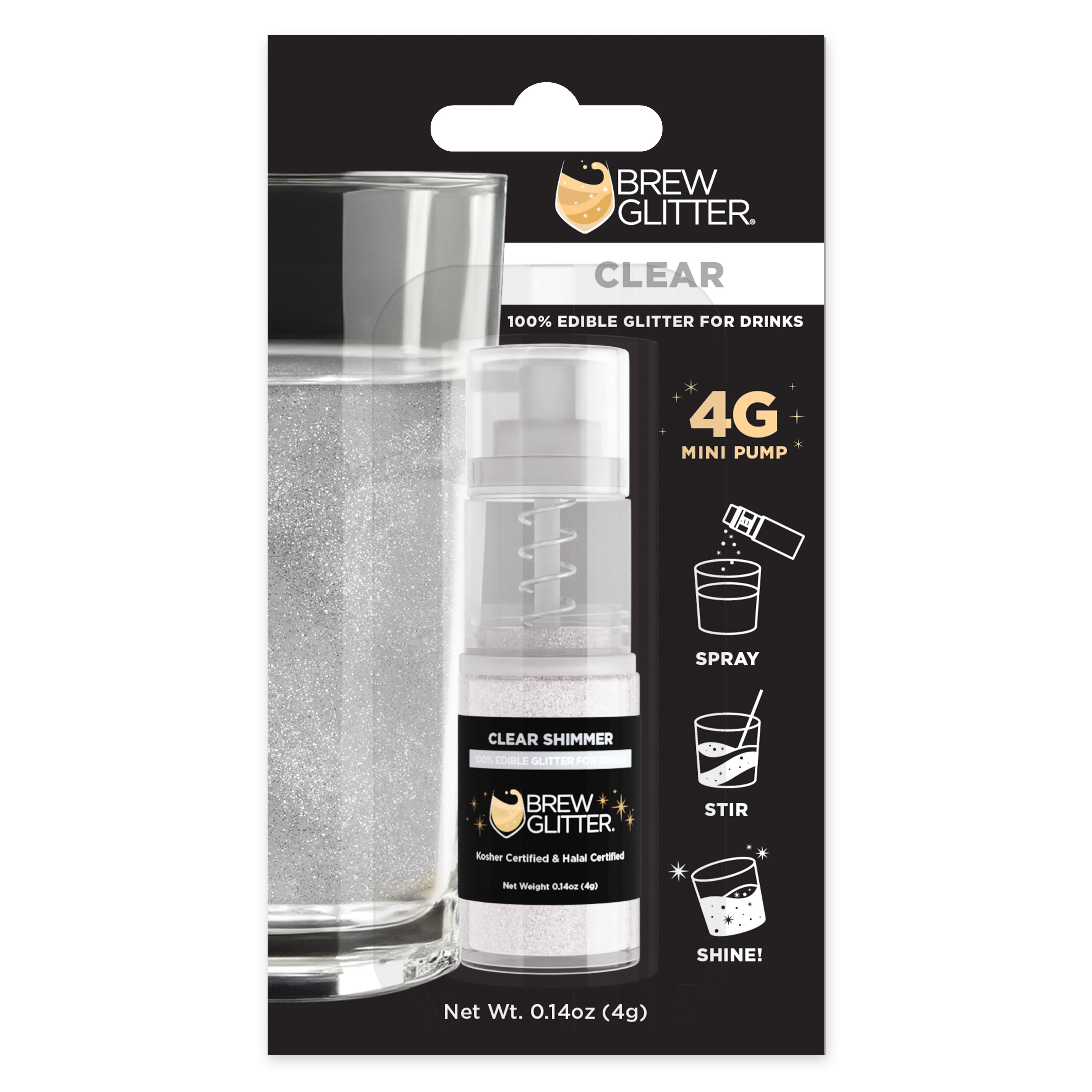 Bakell&#xAE; Brew Glitter&#xAE; Edible Drink Glitter