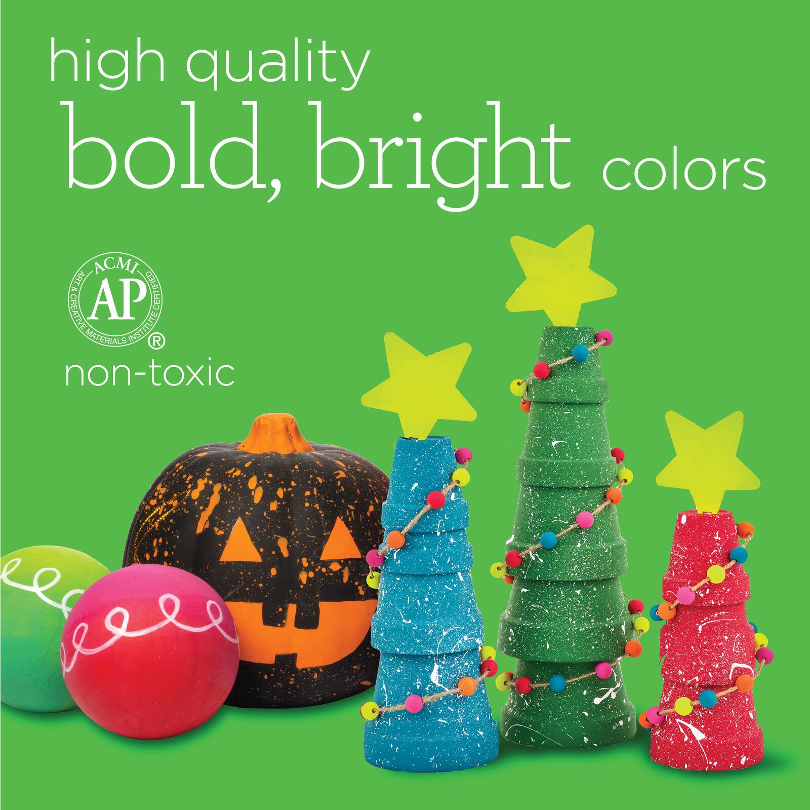 Apple Barrel&#xAE; Acrylic Fall Colors Paints with Mod Podge Gloss 16 Piece Set