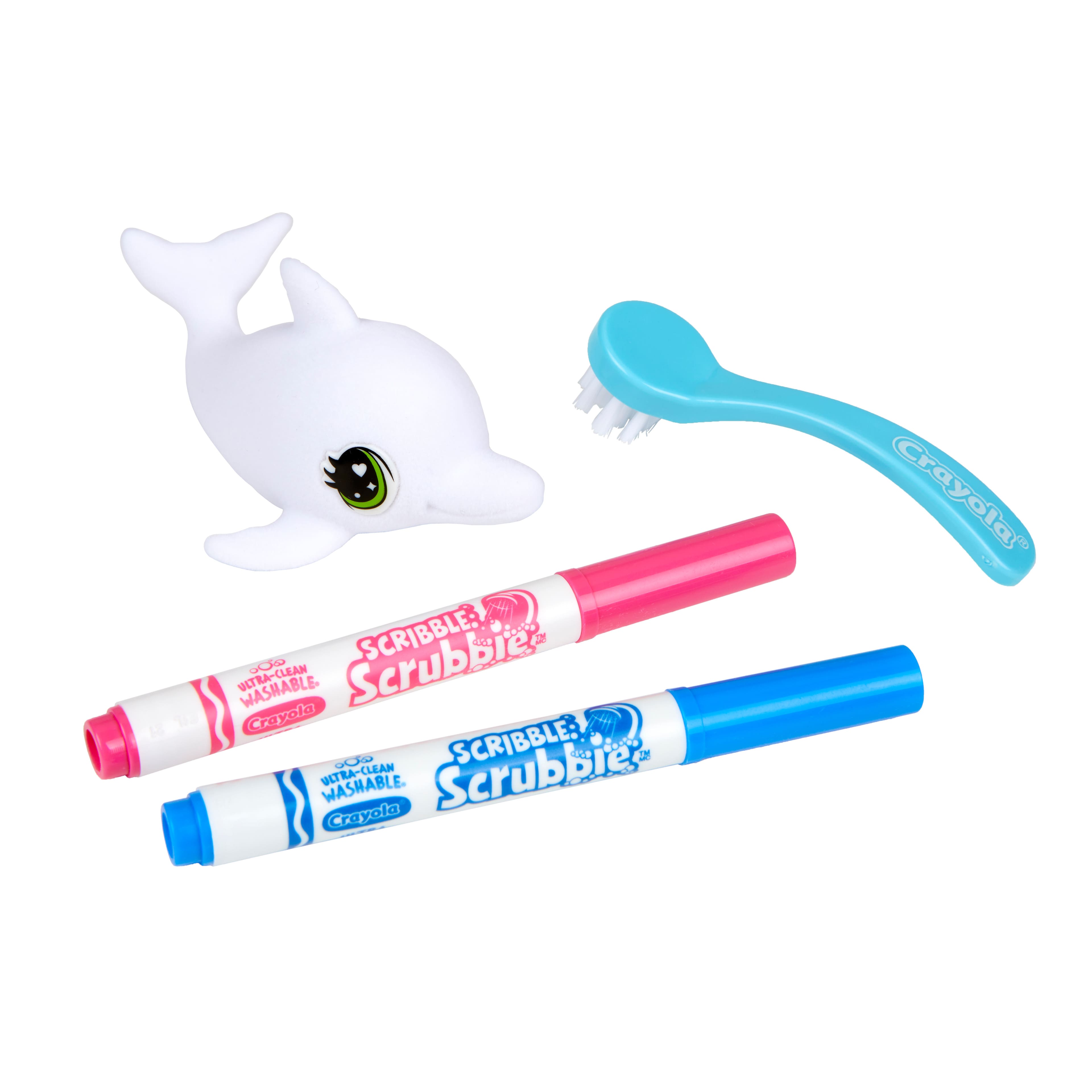 12 Pack: Assorted Scribble Scrubbie® Ocean Pets Washable Pet Figurine