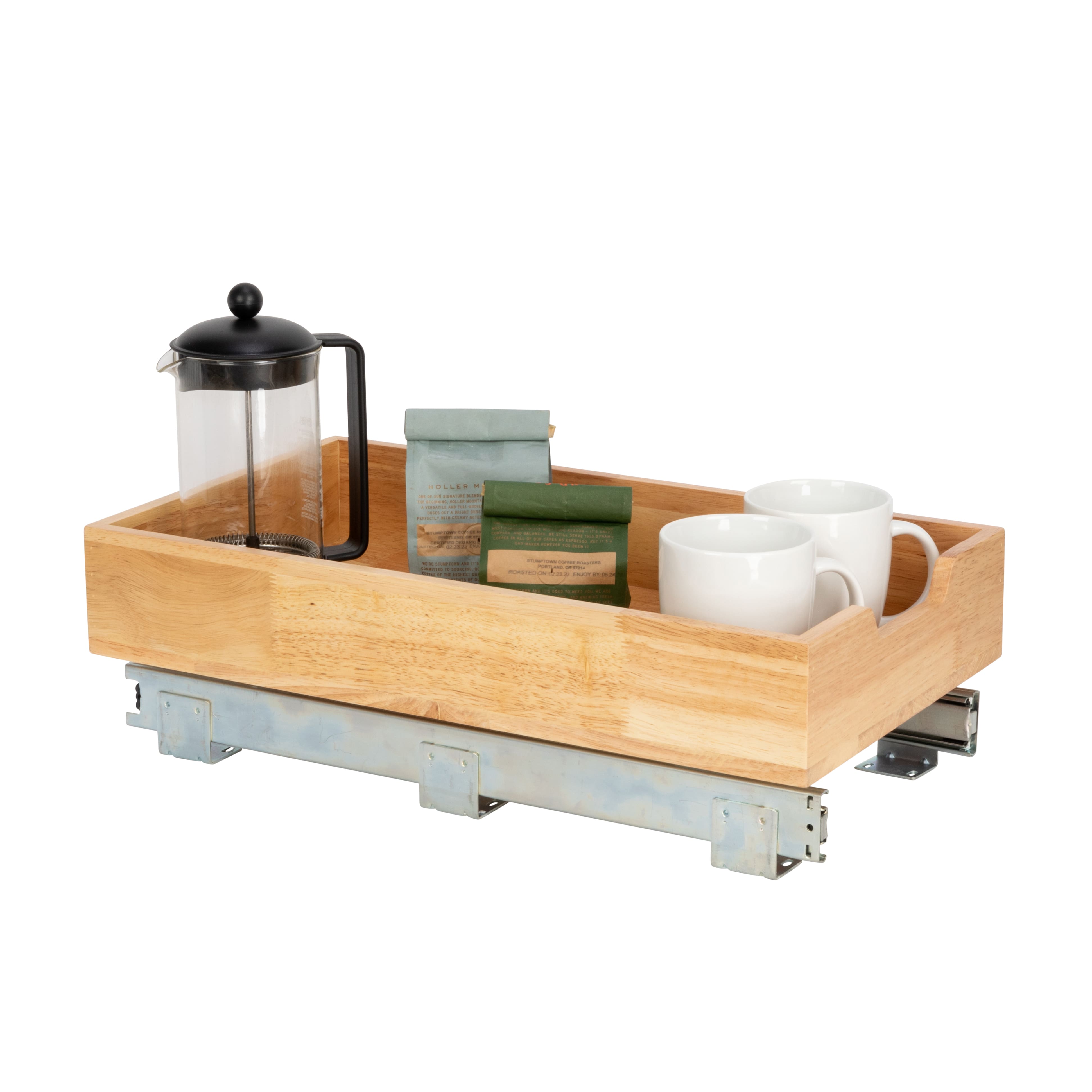 Household Essentials Glidez Wood Cabinet Organizer