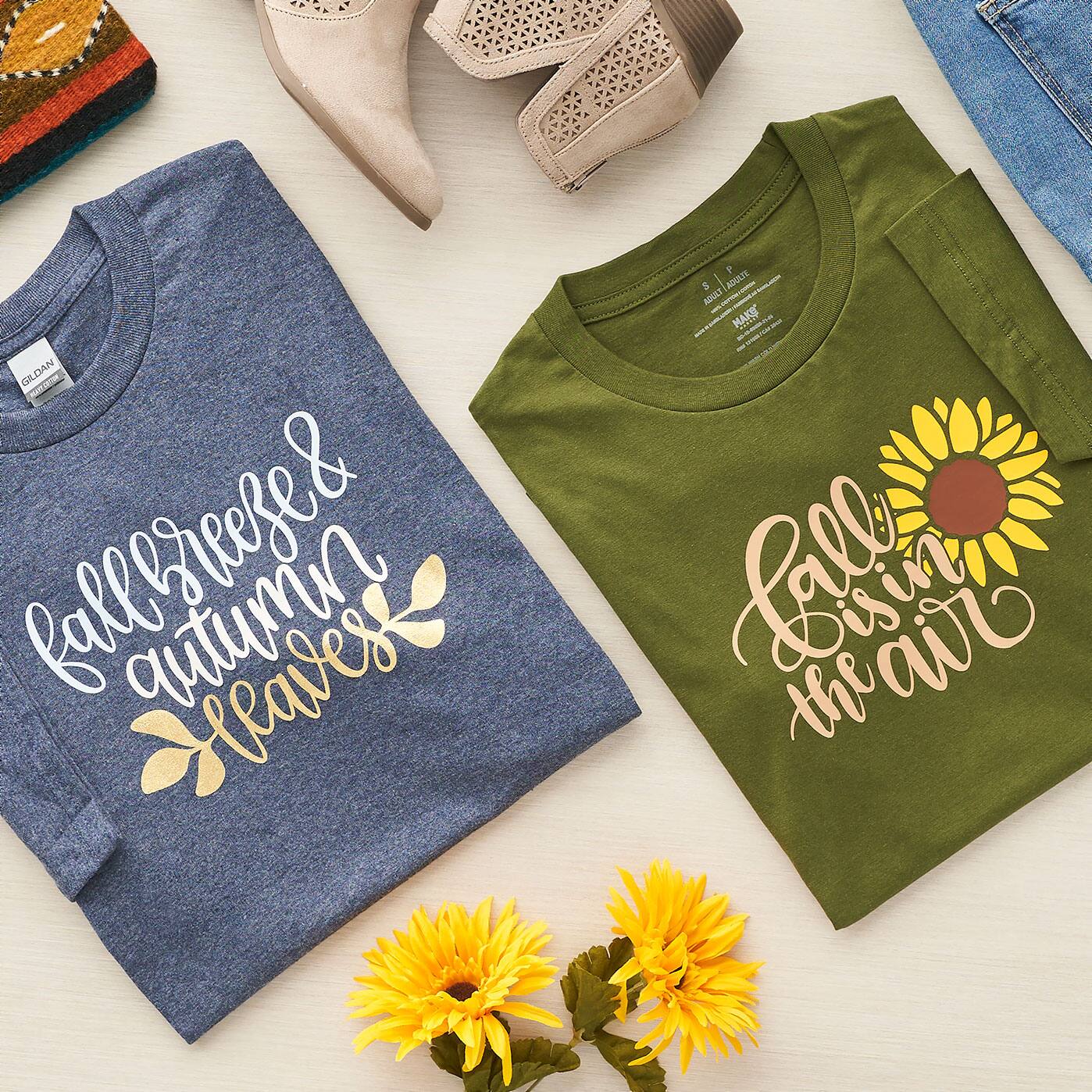 Fall Breeze &#x26; Autumn Leaves T-Shirt