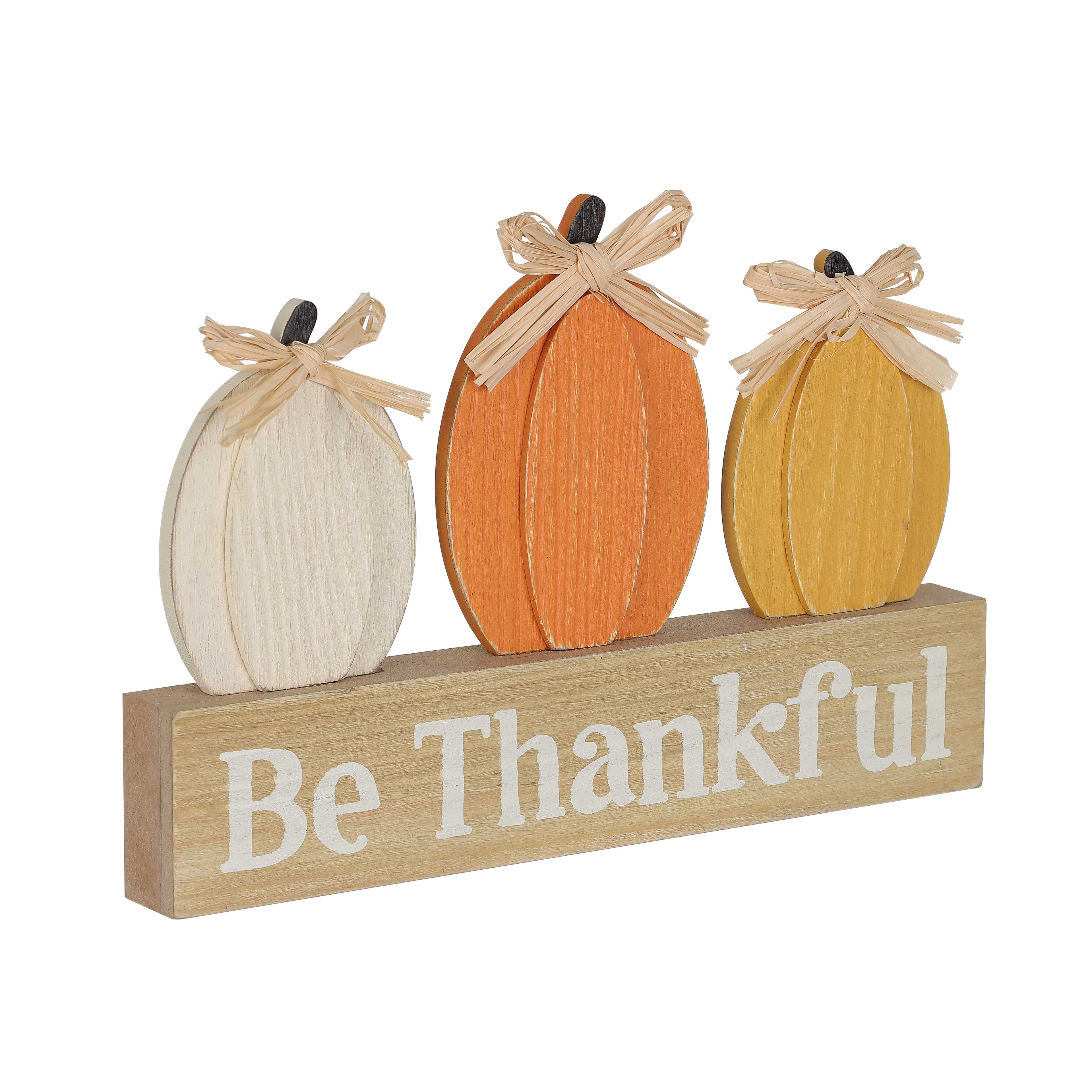 9.5" Be Thankful Tabletop Décor by Ashland®