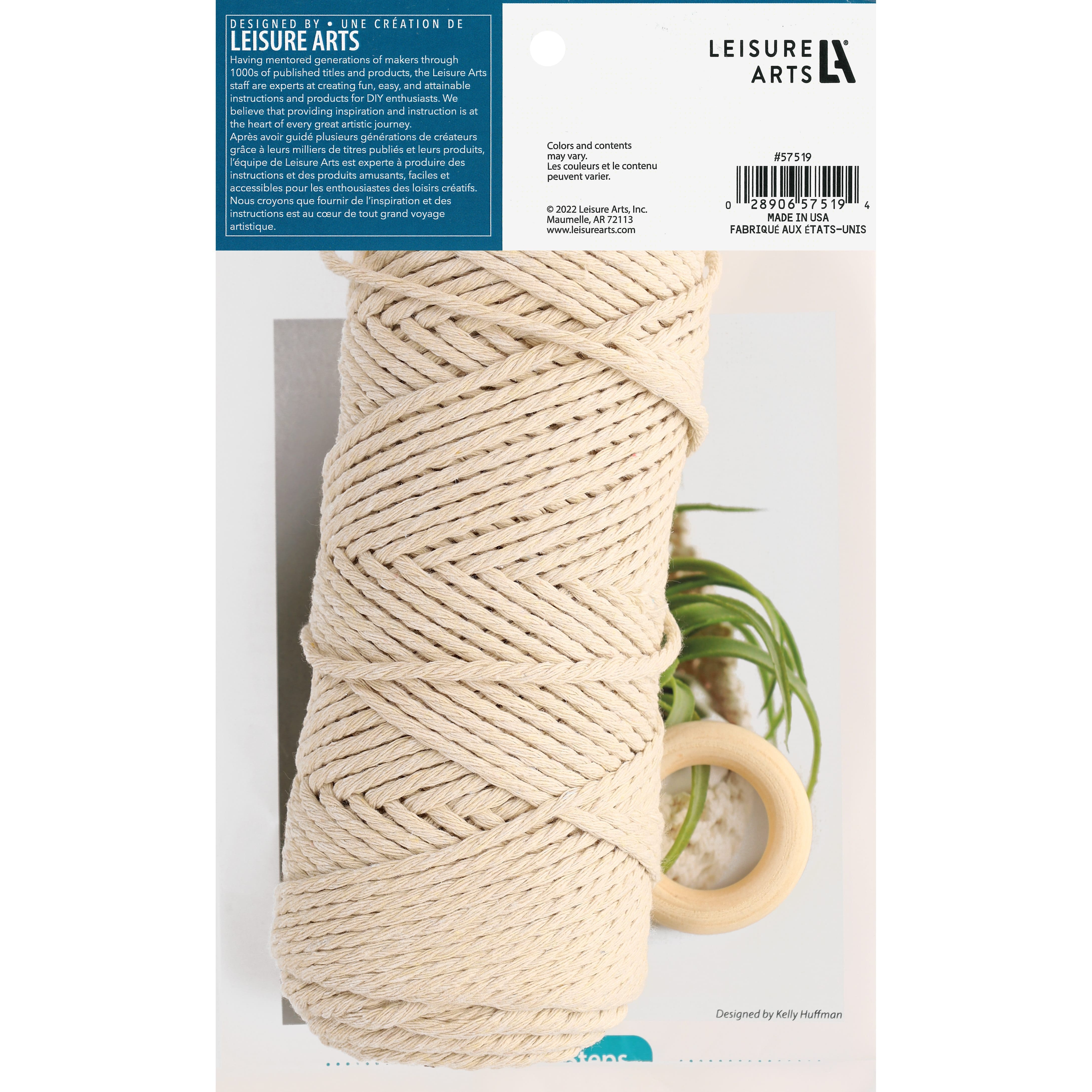 Leisure Arts&#xAE; Plant Pouch Macram&#xE9; Kit