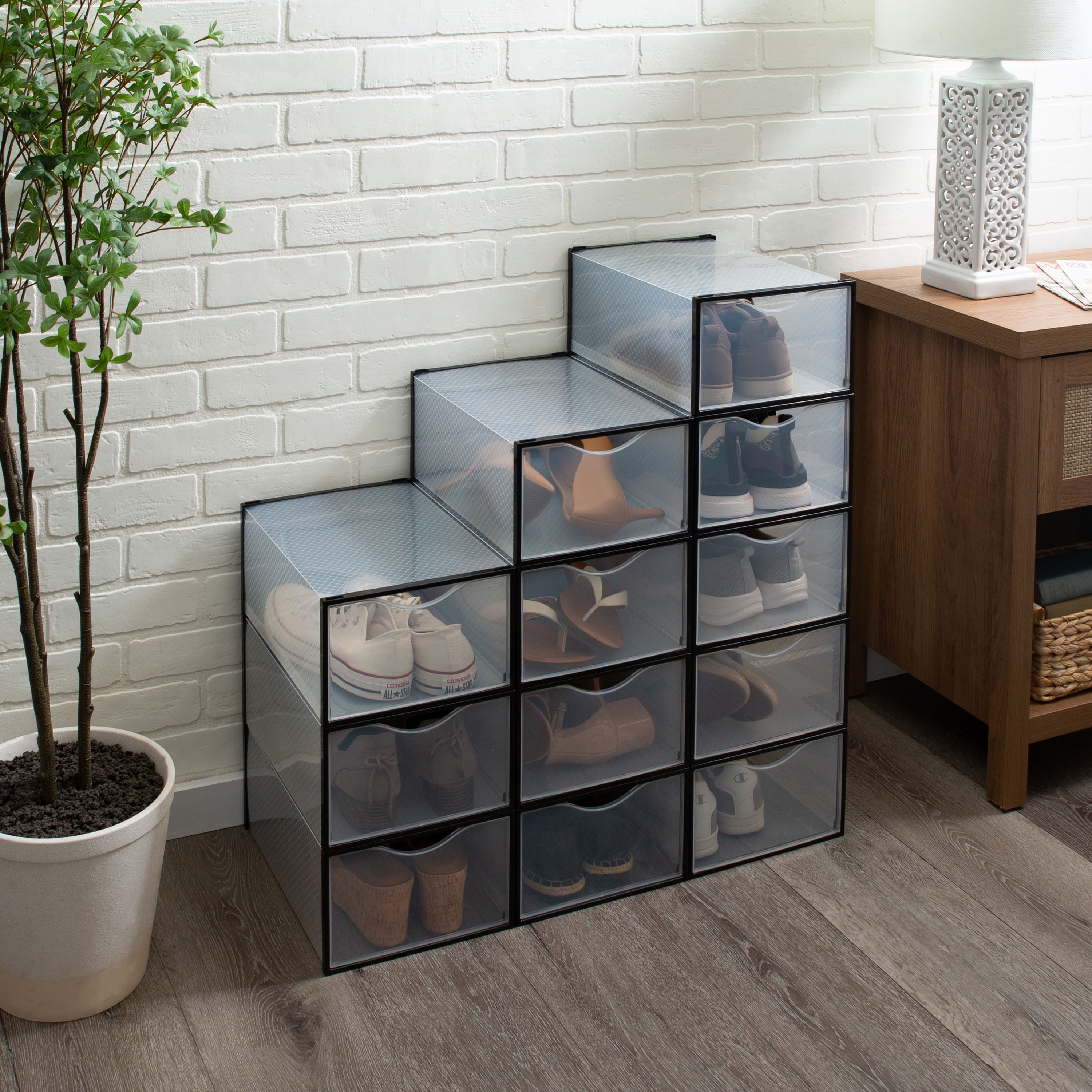 Simplify Stackable Shoe Boxes, 12ct.