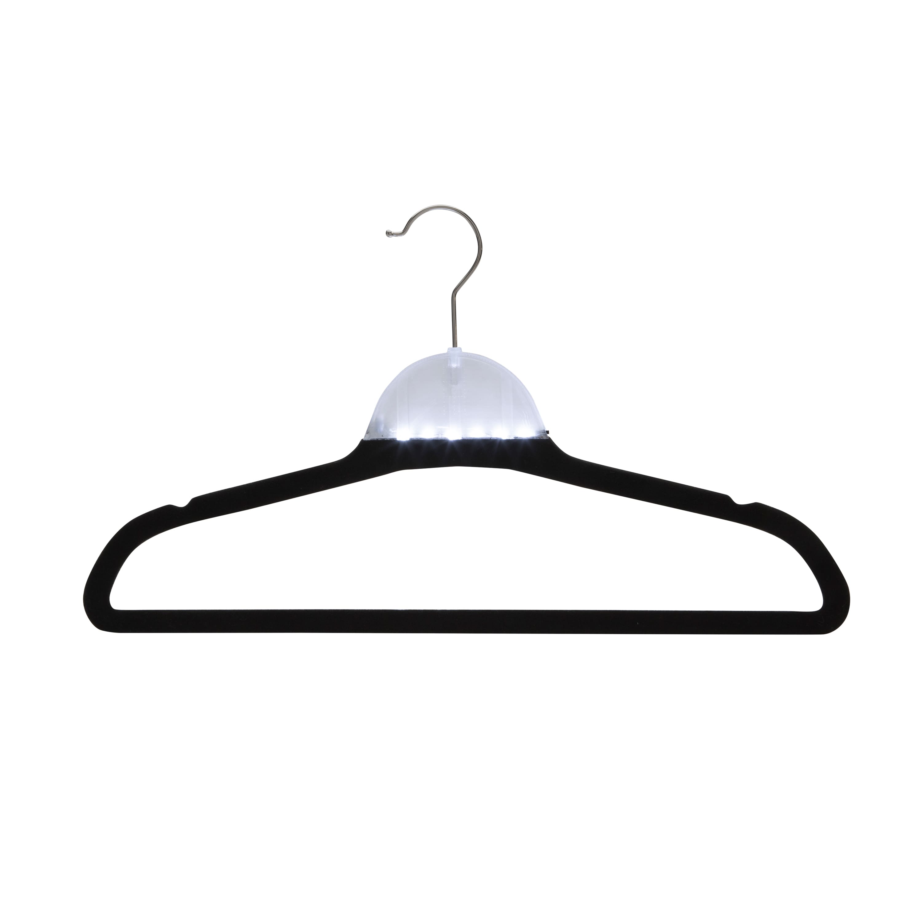 Hanglo by Simplify Black Velvet Hangers, 32ct.