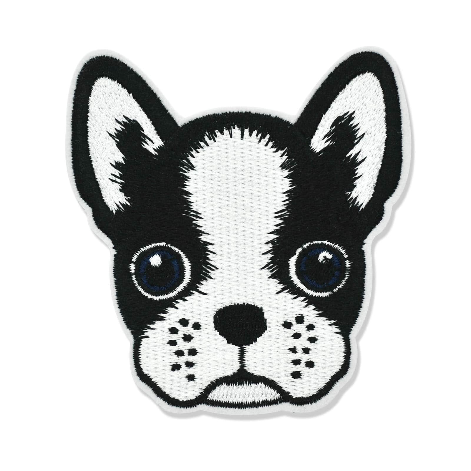 Iron-On Boston Terrier Patch by ArtMinds&#x2122;