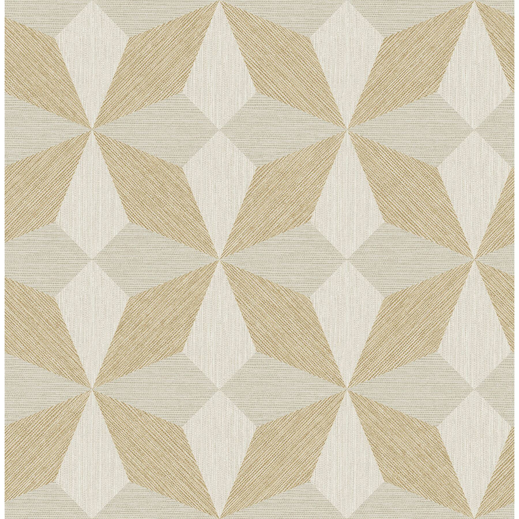 Inhome Majesty Geo Gold Peel Stick Wallpaper Michaels