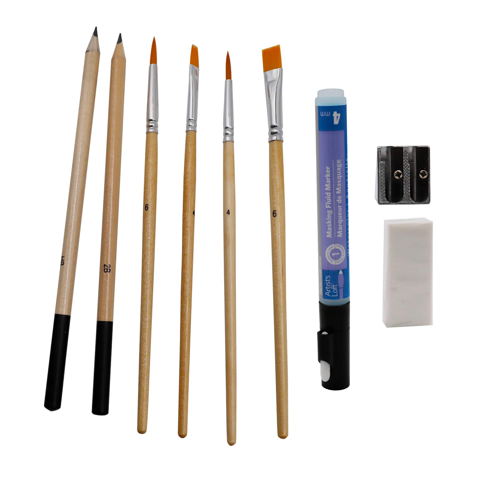 6 Pack: 28 Piece Level 1 Complete Watercolor Painting Set by Artist&#x27;s Loft&#x2122;