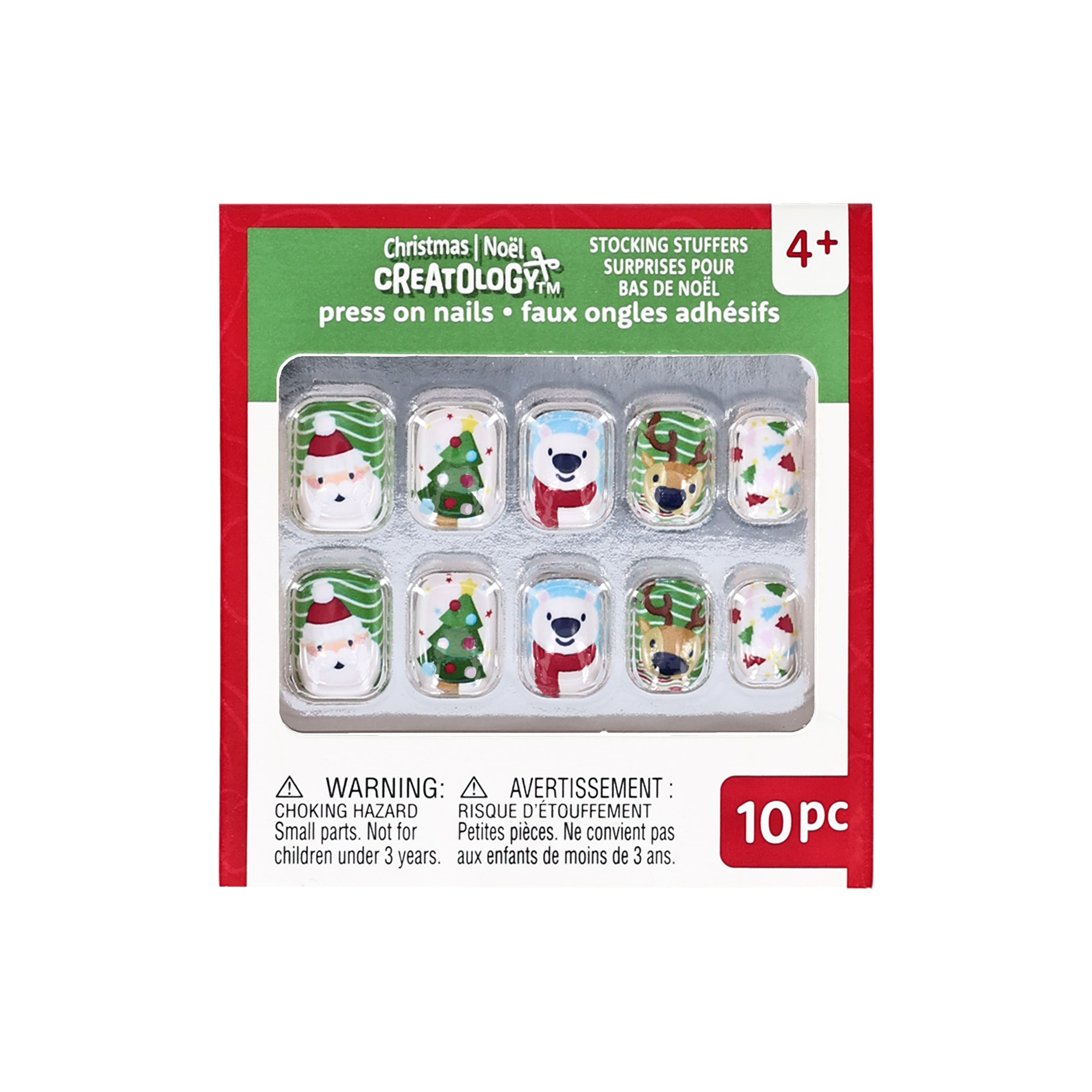 Christmas Press-On Nails by Creatology&#x2122;