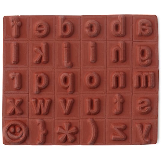 Small Lowercase Alphabet Wood Stamp Set by Recollections™ | Michaels