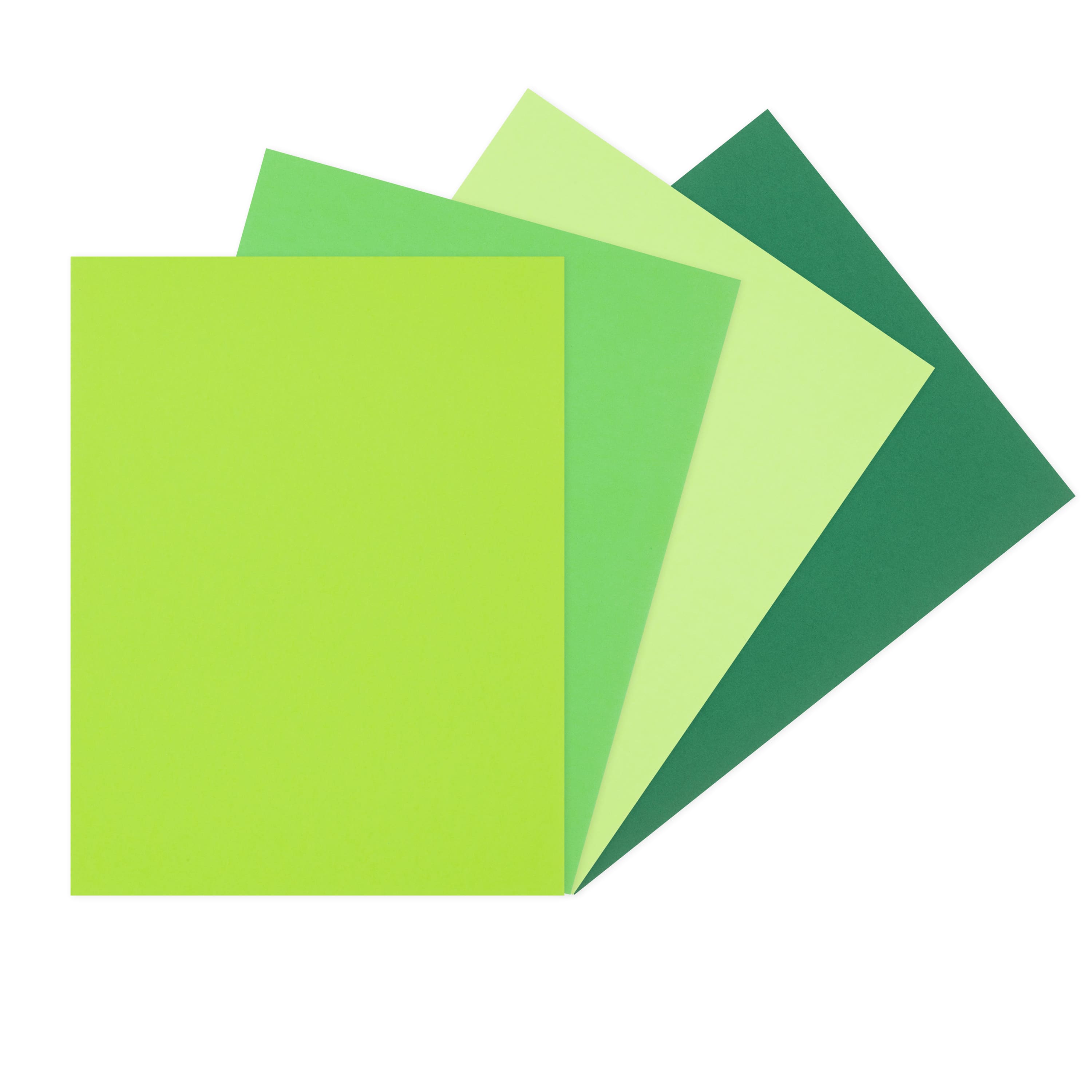 Feathered Greens 8.5 x 11 Cardstock Paper by Recollections®, 50 Sheets