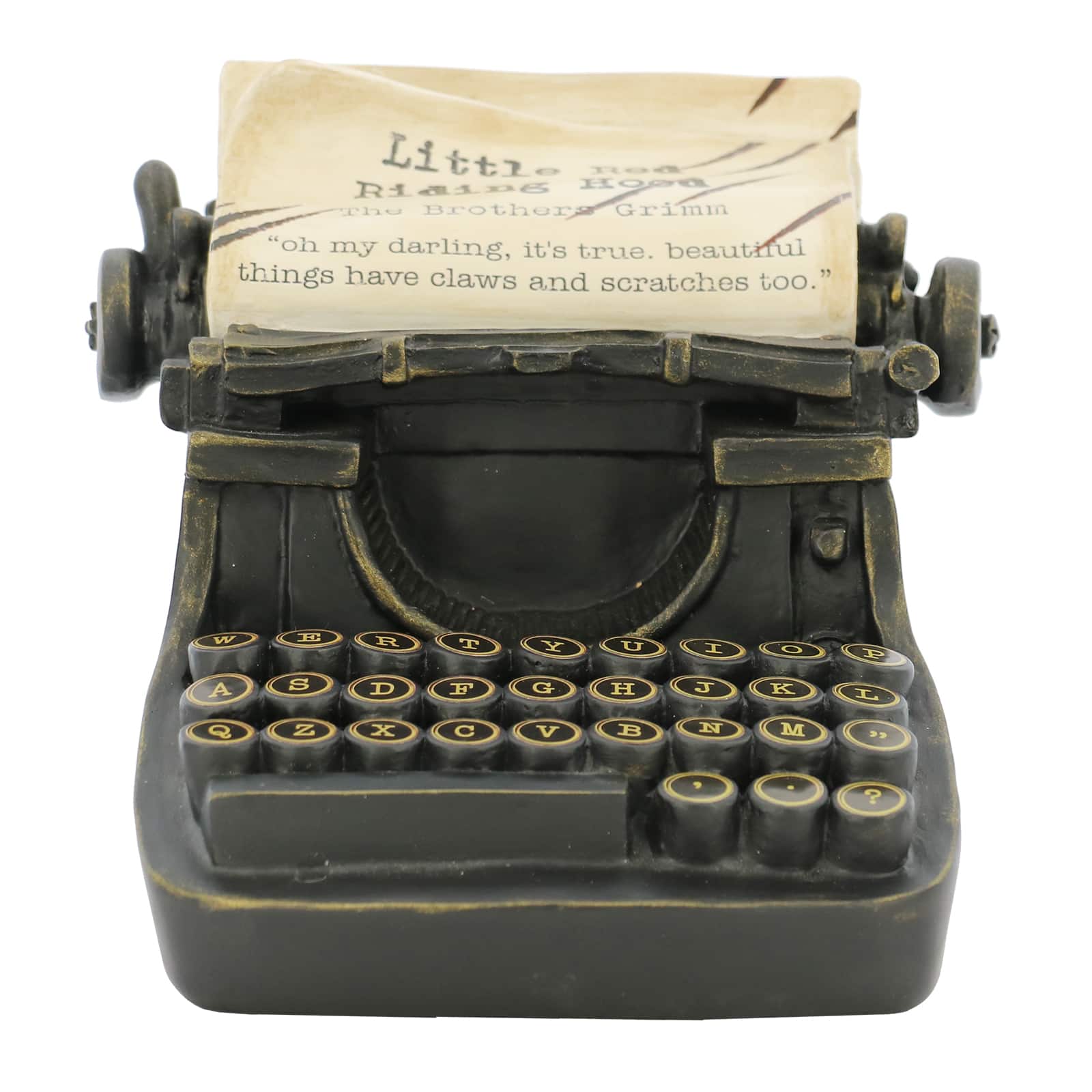 6.5&#x22; Little Red Riding Hood Typewriter Tabletop D&#xE9;cor by Ashland&#xAE;