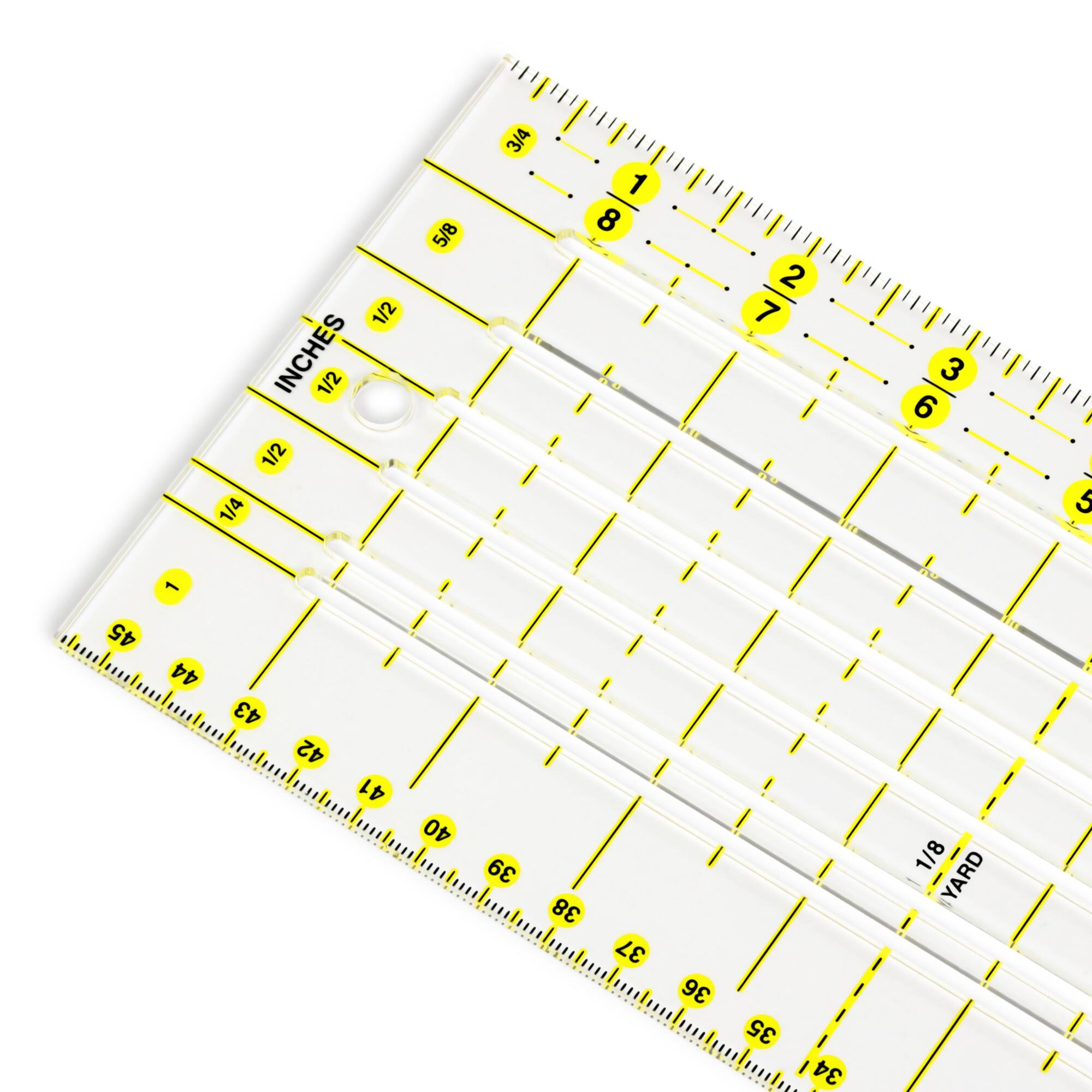 Dritz&#xAE; Clear Measure &#x26; Mark Ruler