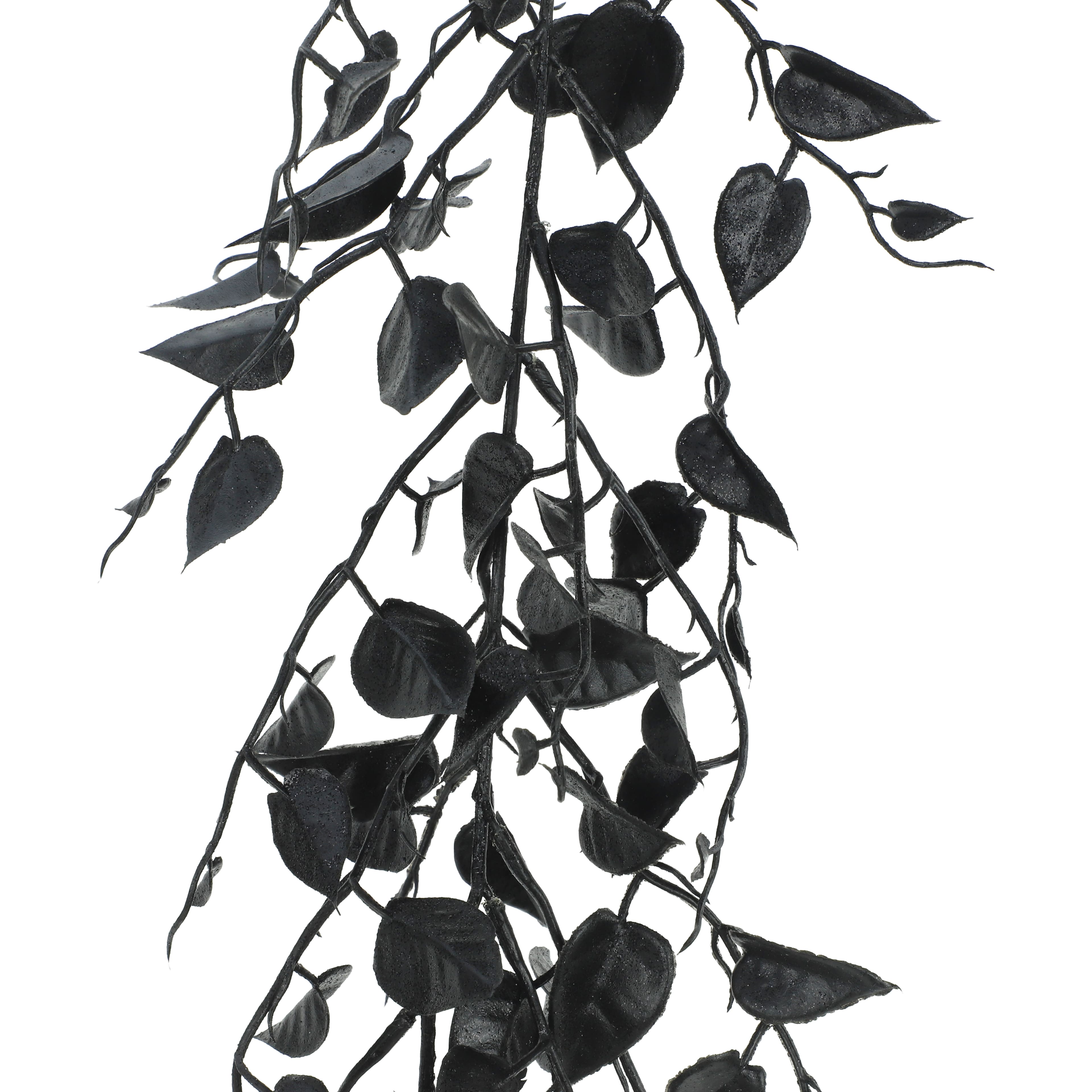 6ft. Black Leaves Garland by Ashland&#xAE;