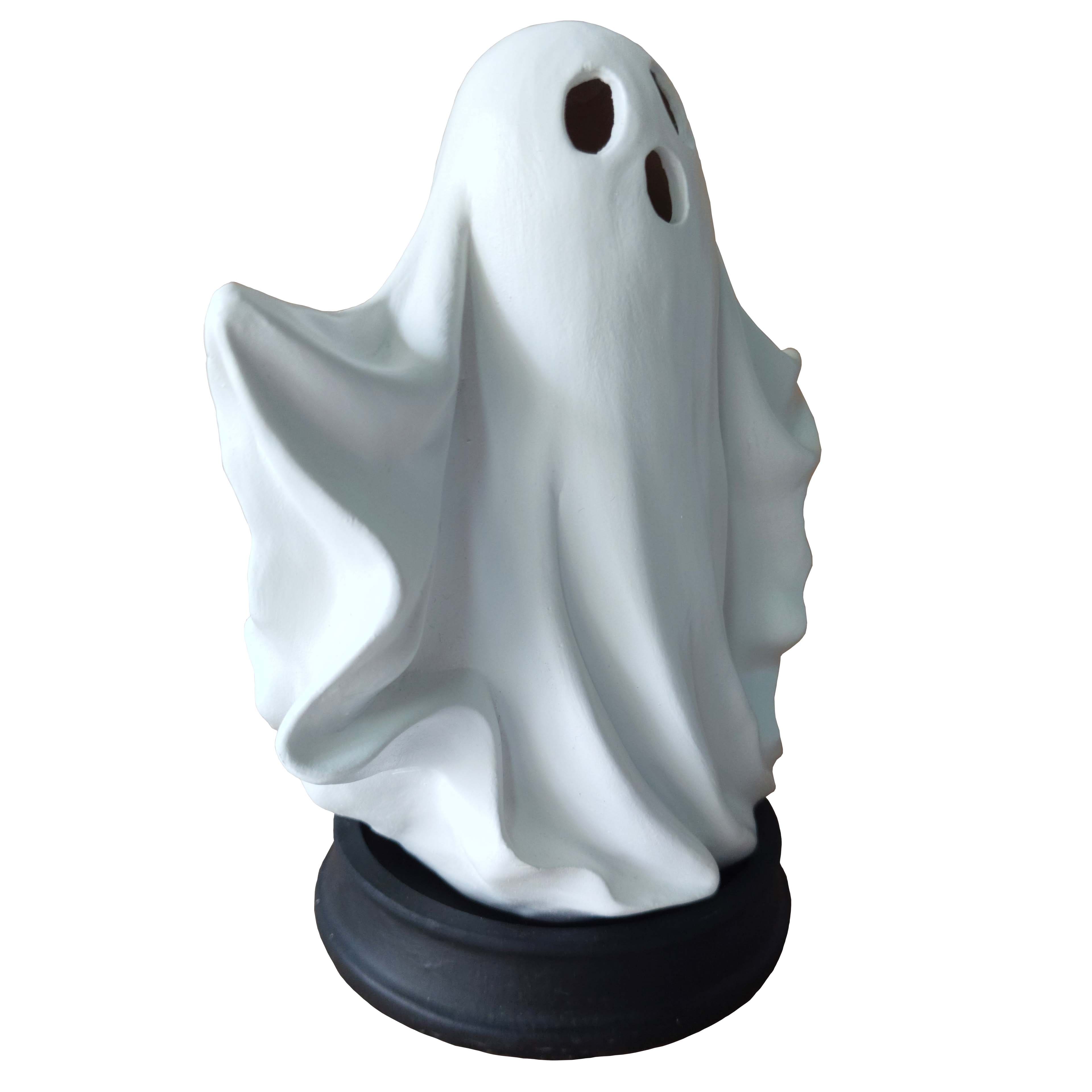 6.75&#x22; White Ghost Incense Holder by Ashland&#xAE;