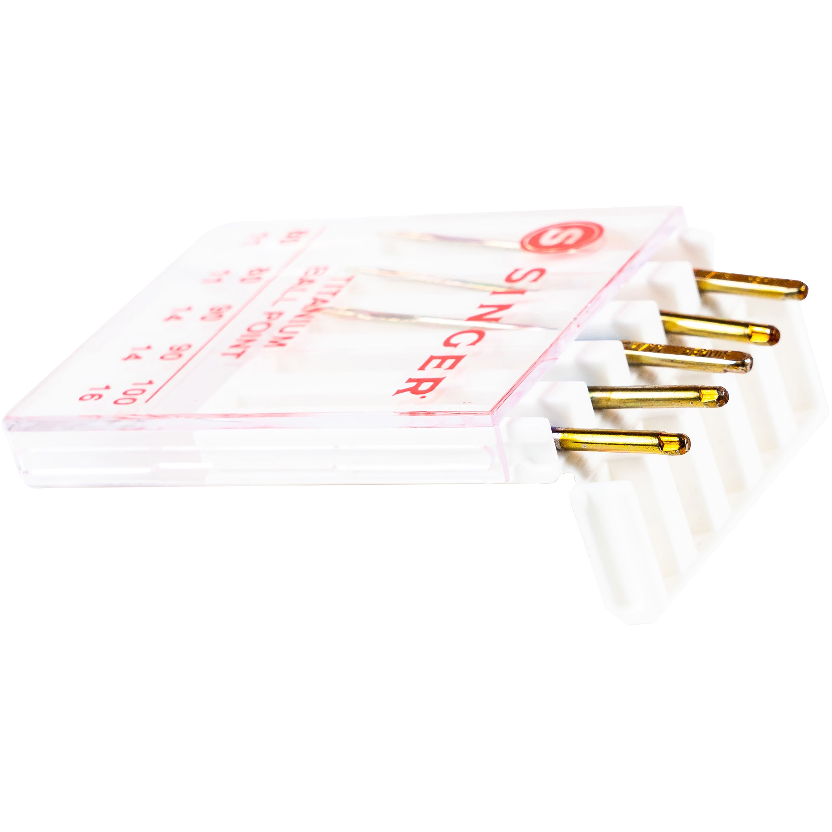 SINGER&#xAE; Titanium Universal Ball Point Machine Needles, 5ct.