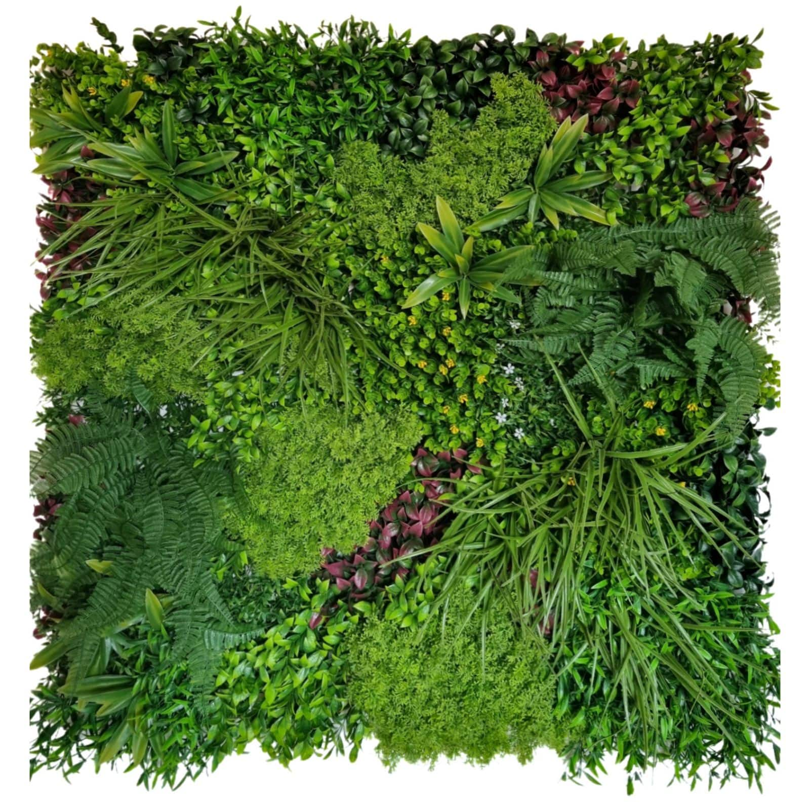 3ft. Firenze Style Artificial Plant Living Wall Panel