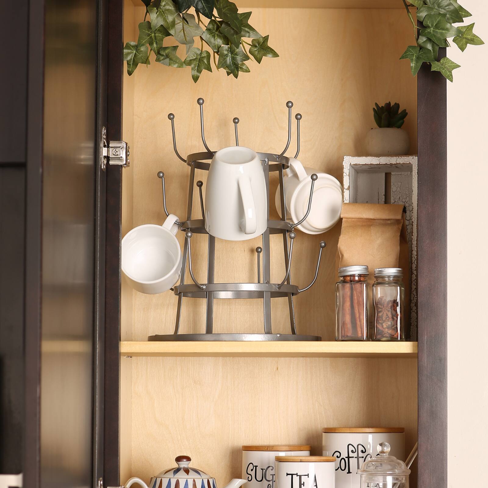 DII&#xAE; Vintage Coffee Mug Stand