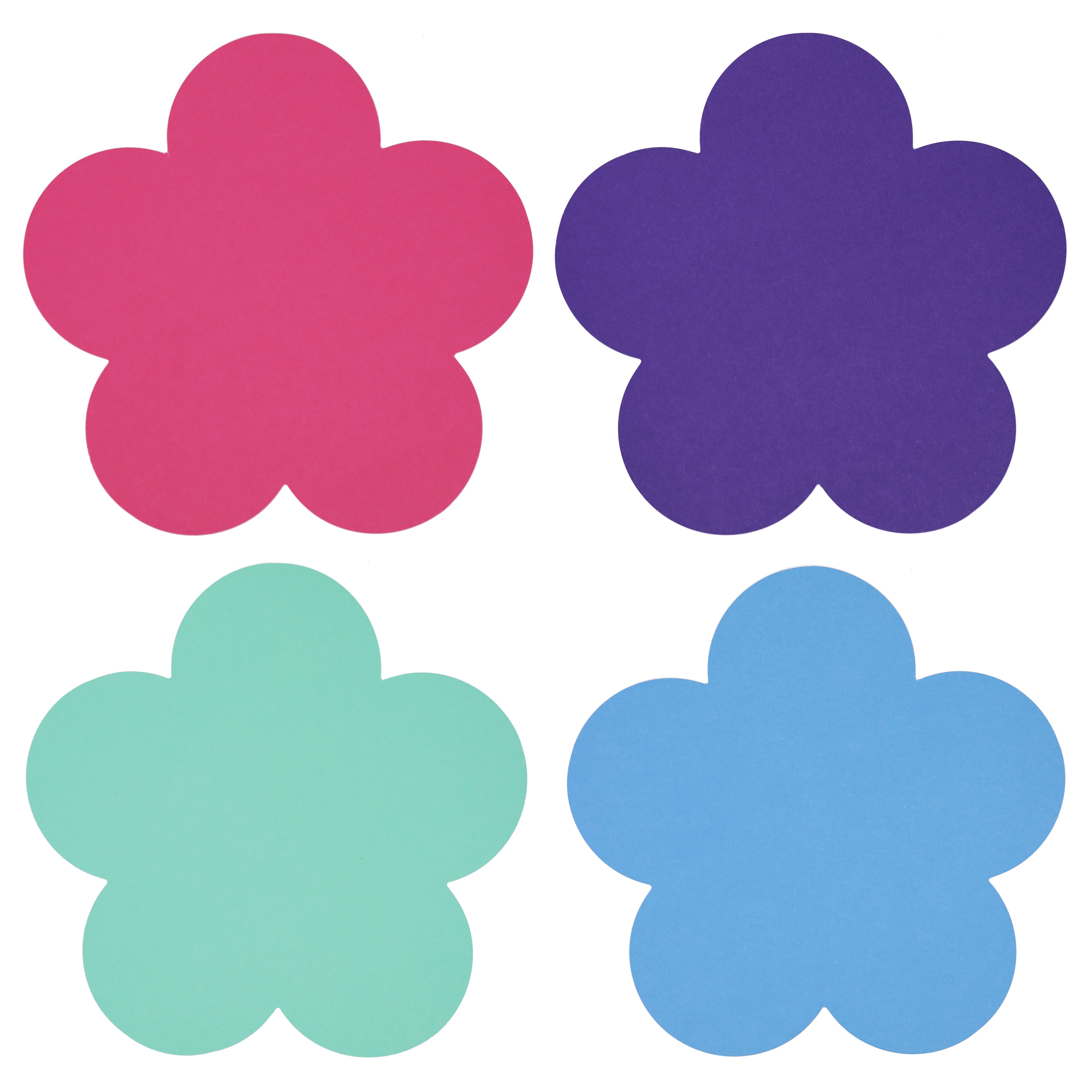 6&#x22; Flower Paper Shapes by Creatology&#x2122;