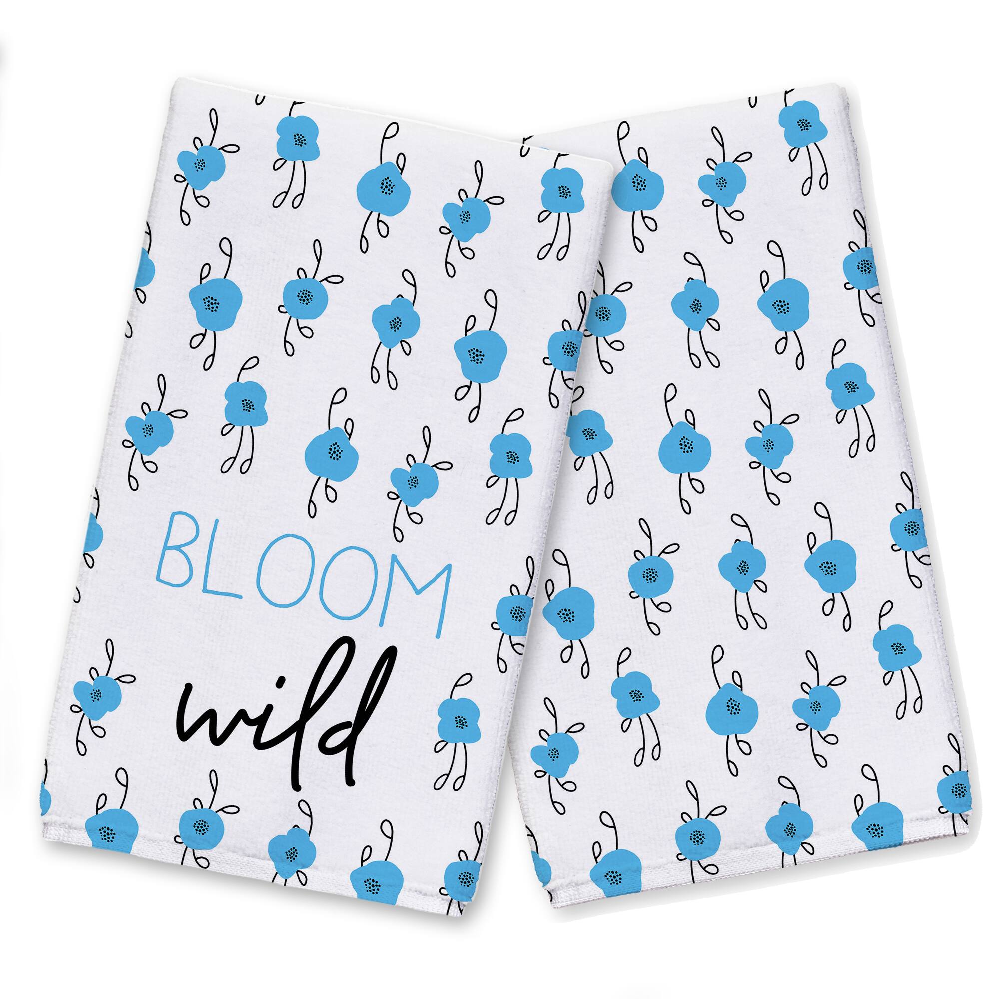 Bloom Wild 16&#x22; x 25&#x22; Tea Towel - Set of 2