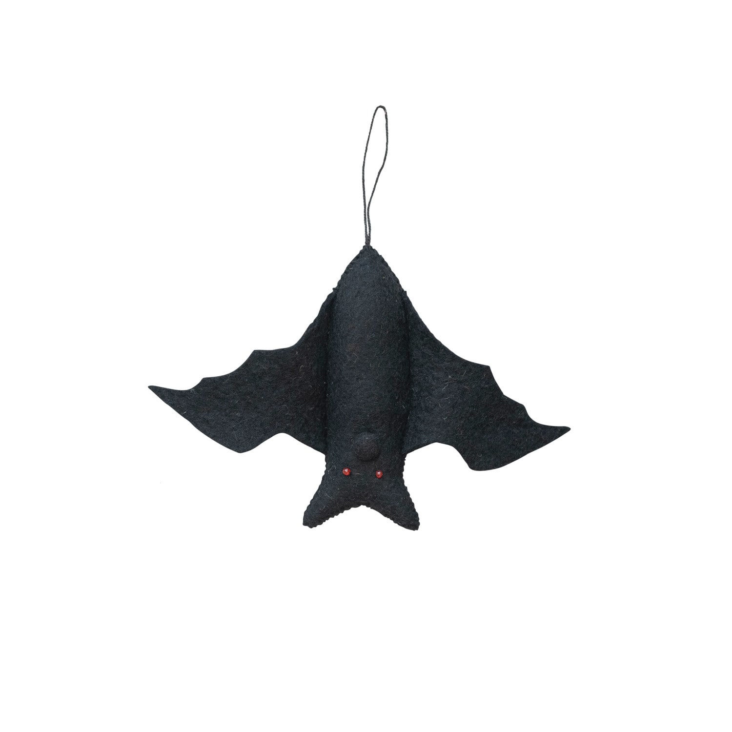 Hello Honey&#xAE; Black Wool Felt Bat Ornament