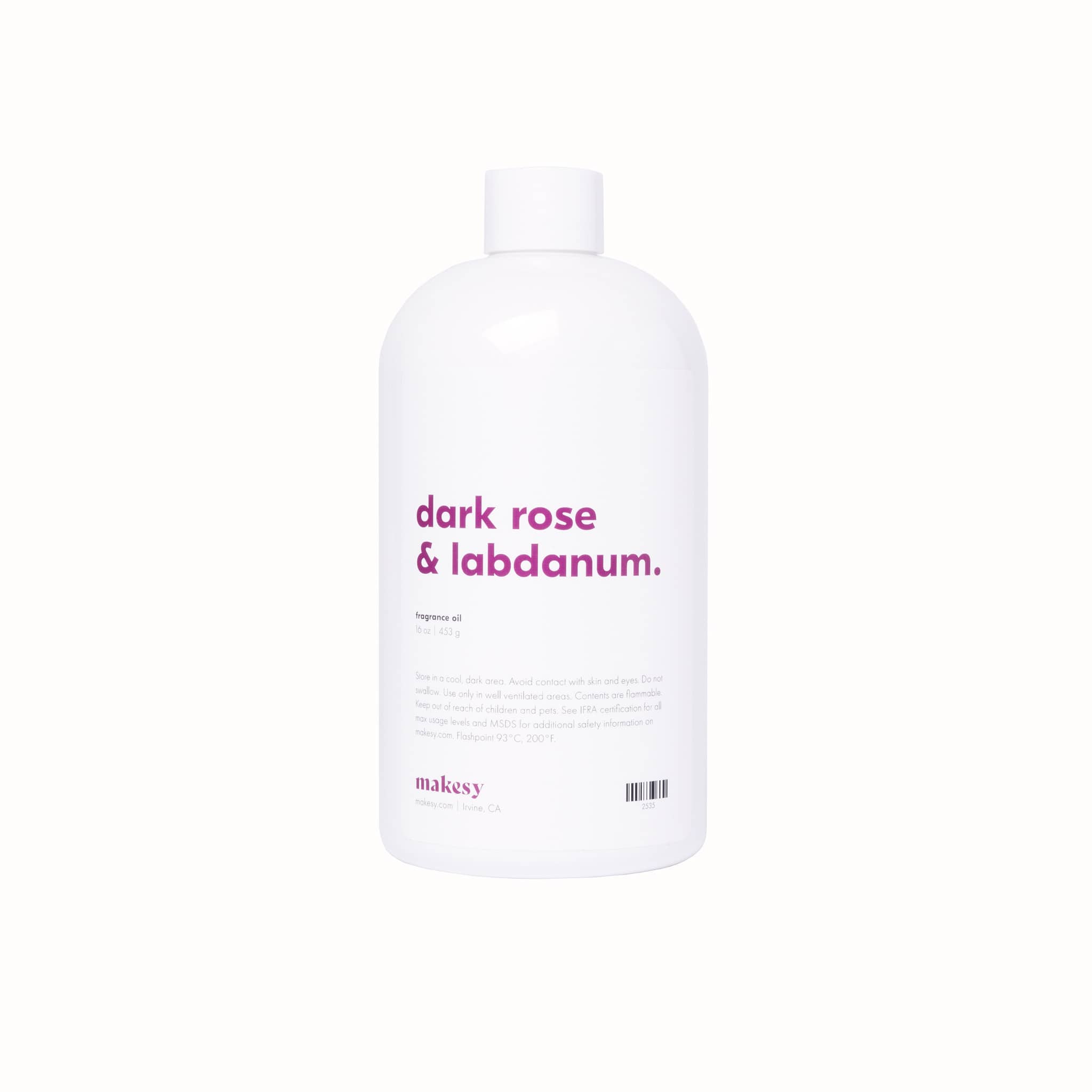 makesy Dark Rose + Labdanum Fragrance Oil