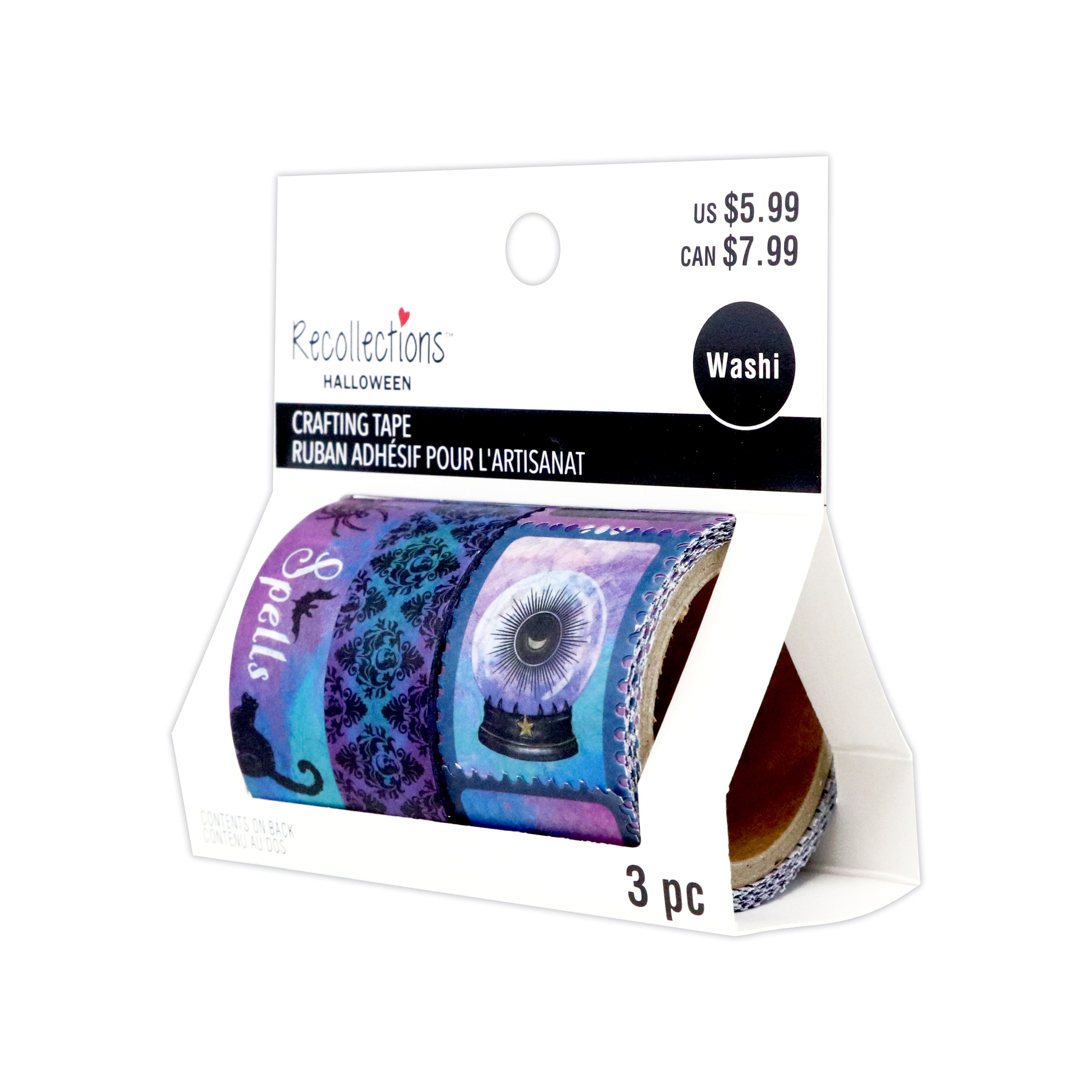 Iridescent Moon Washi Crafting Tape Set by Recollections&#x2122;