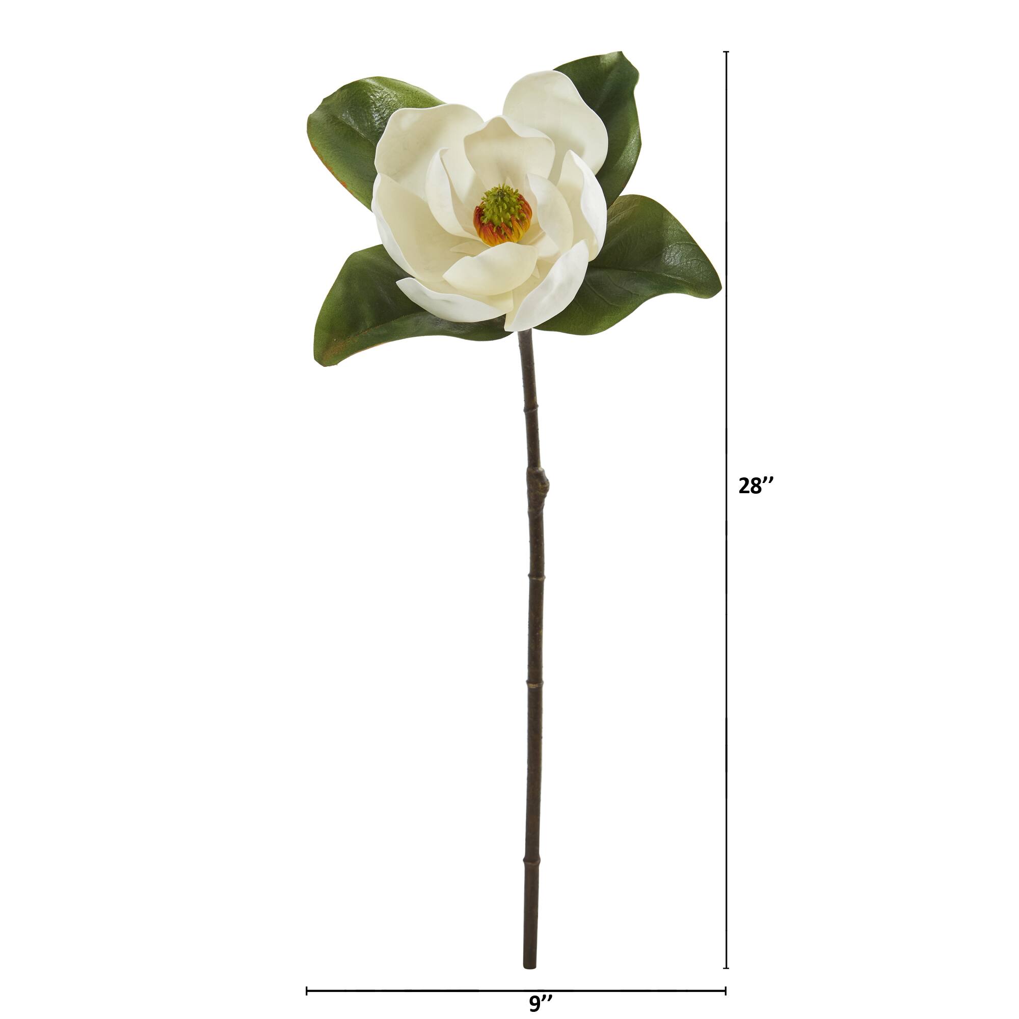 Magnolia Artificial Flower Stem, 3ct.