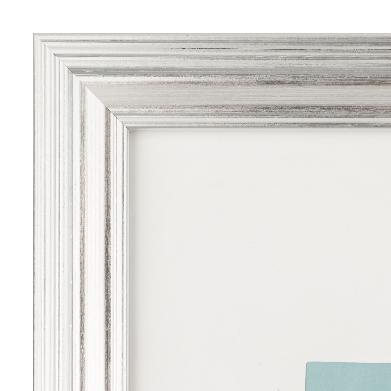 Silver Narrow 8" x 10" with Mat Frame, Aspect by Studio Décor®