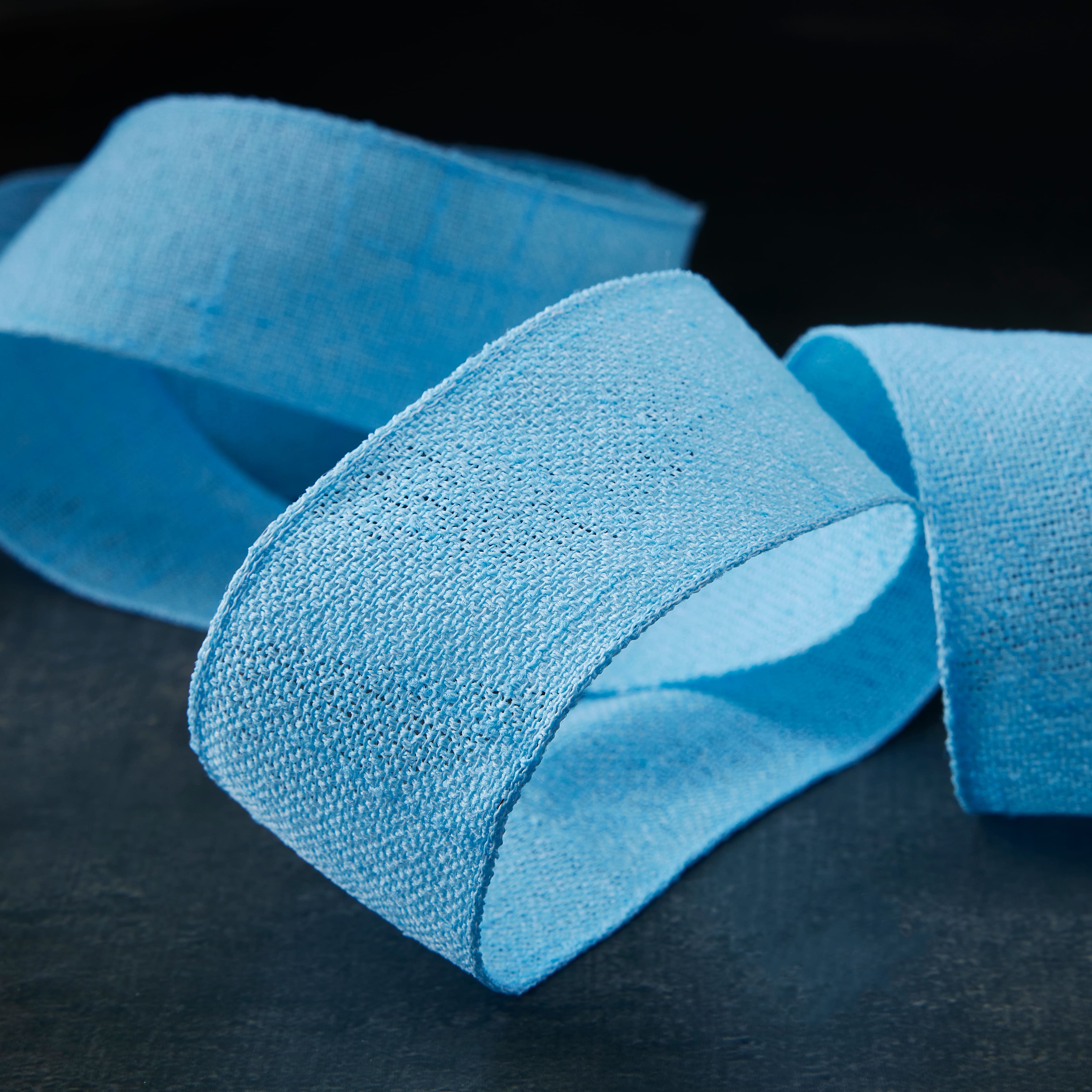 Ruban en lin avec fil de fer de Celebrate It, 3,8 cm x 2,7 m