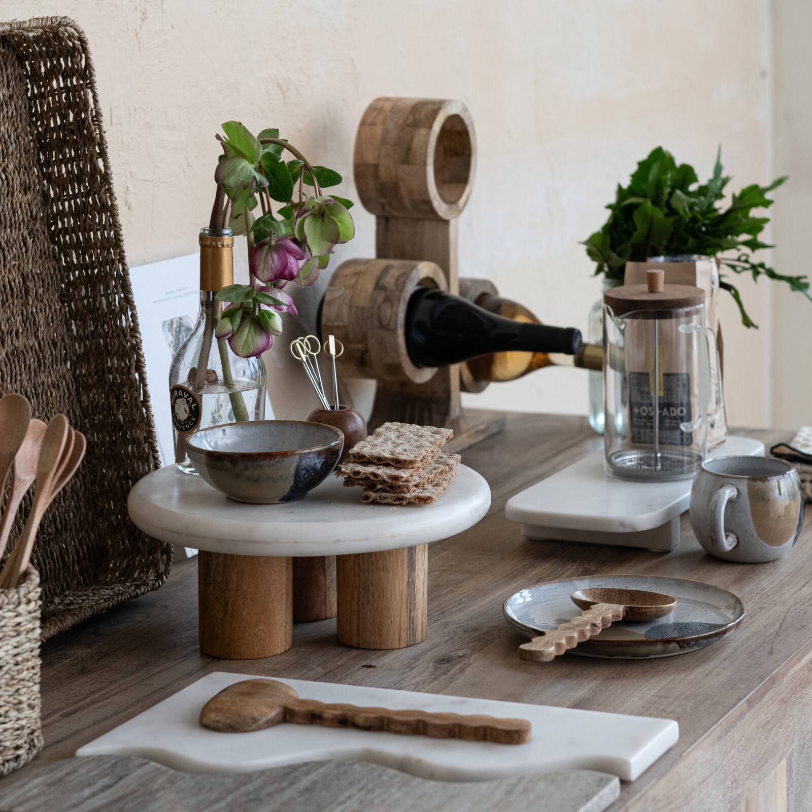 Hello Honey&#xAE; 7.75&#x22; Earthen Hues Stoneware Plates, 4ct.